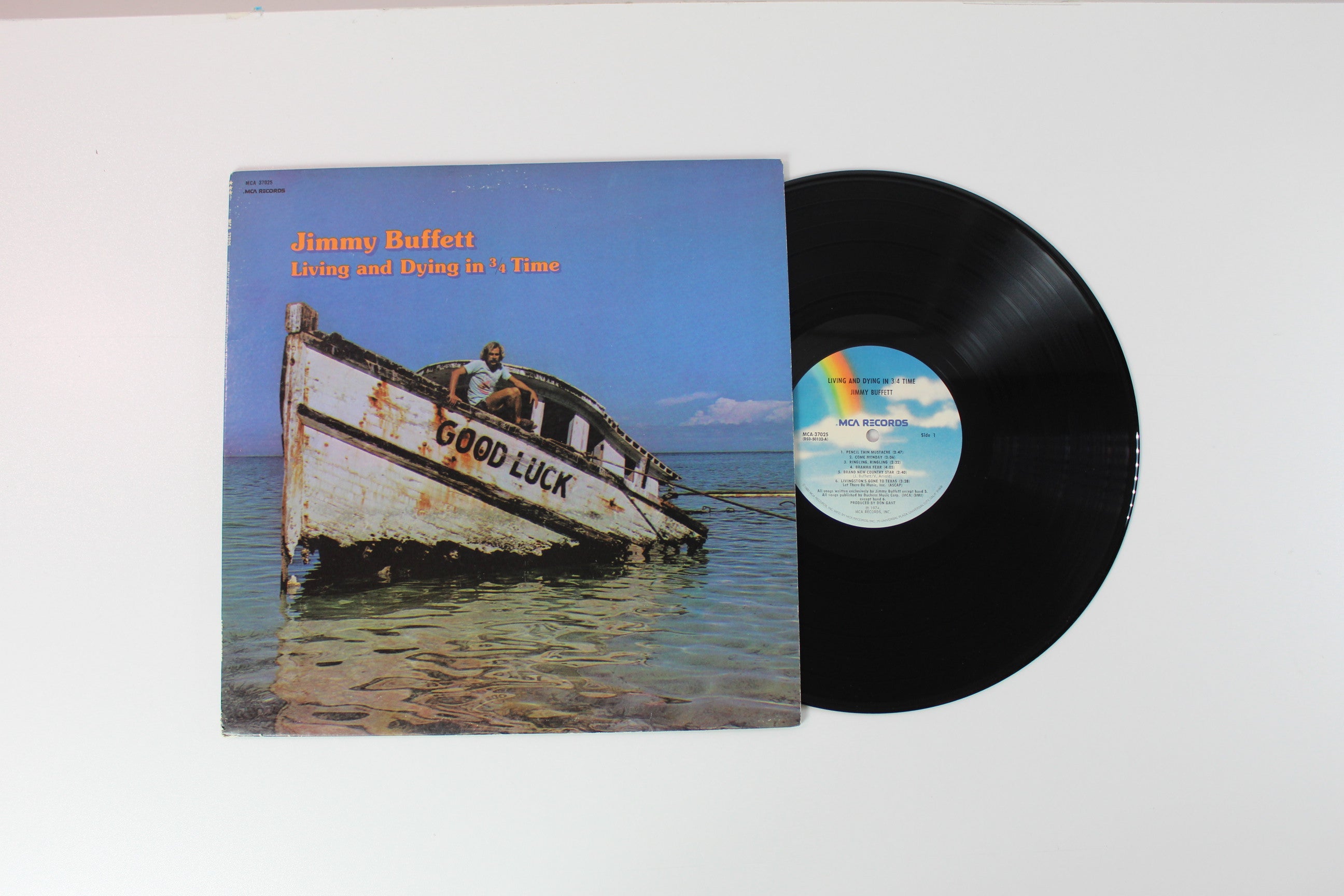 Jimmy Buffett - Living And Dying In 3/4 Time on MCA Records