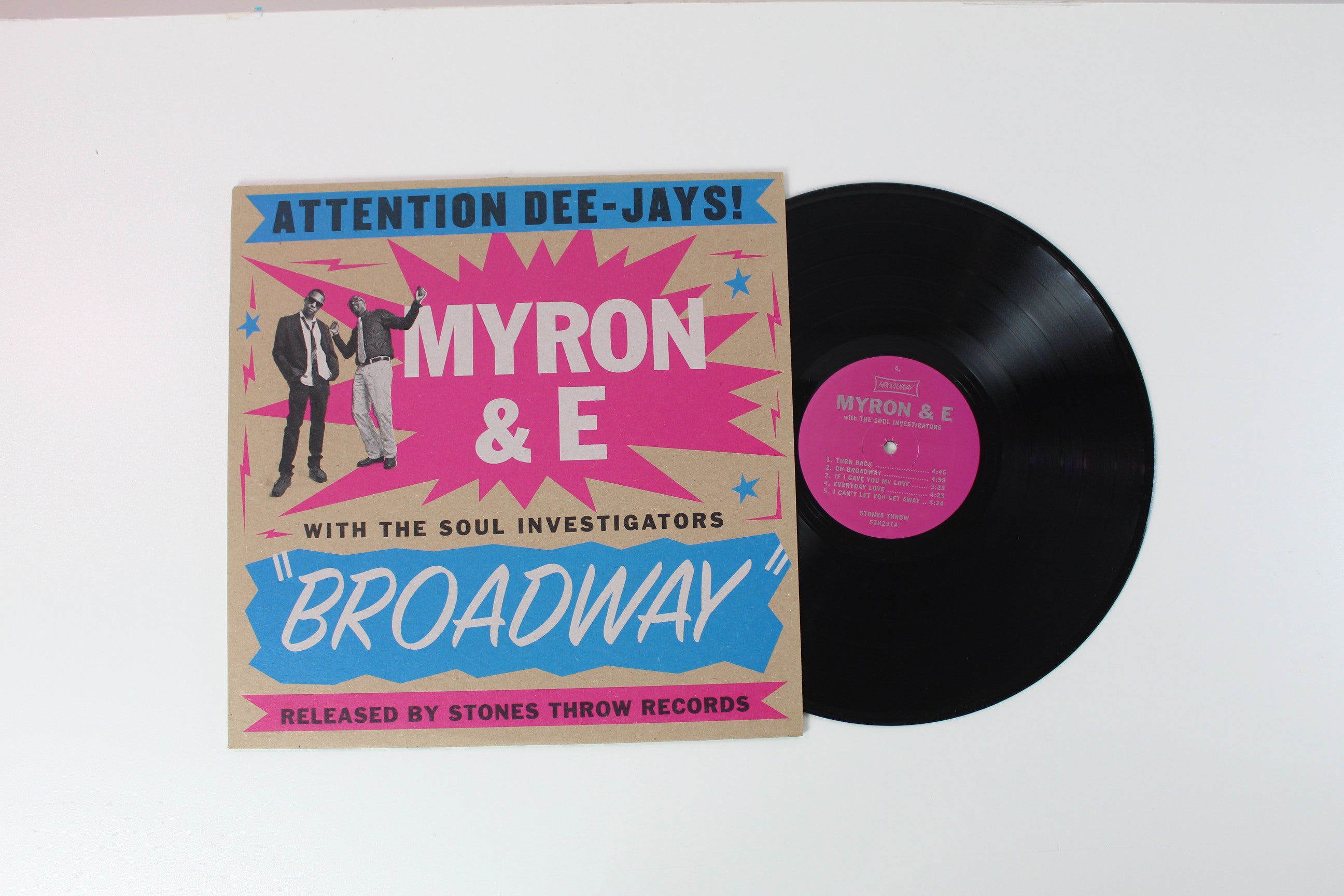 Myron And E - Broadway on Stones Throw Records