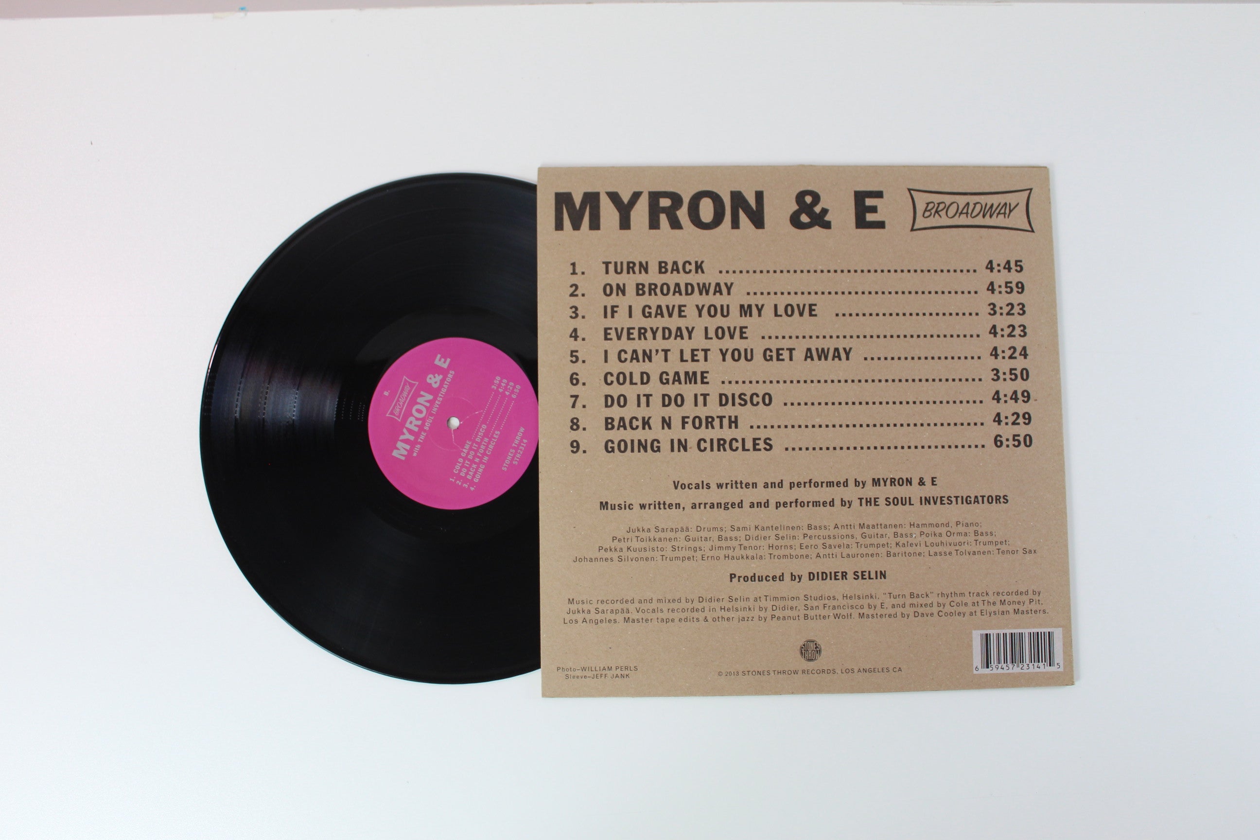 Myron And E - Broadway on Stones Throw Records
