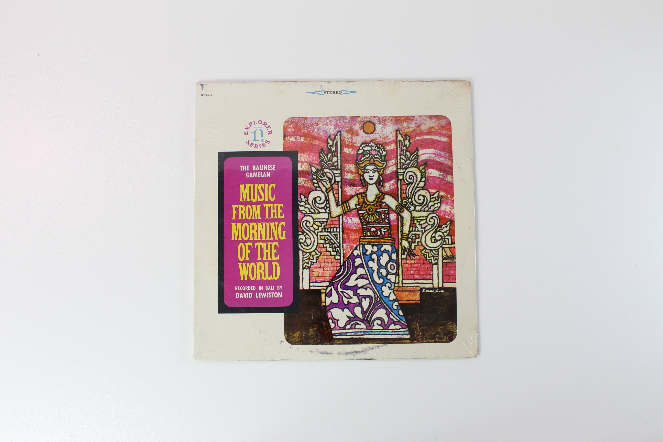 David Lewiston - The Balinese Gamelan: Music From The Morning Of The World on Nonesuch Sealed