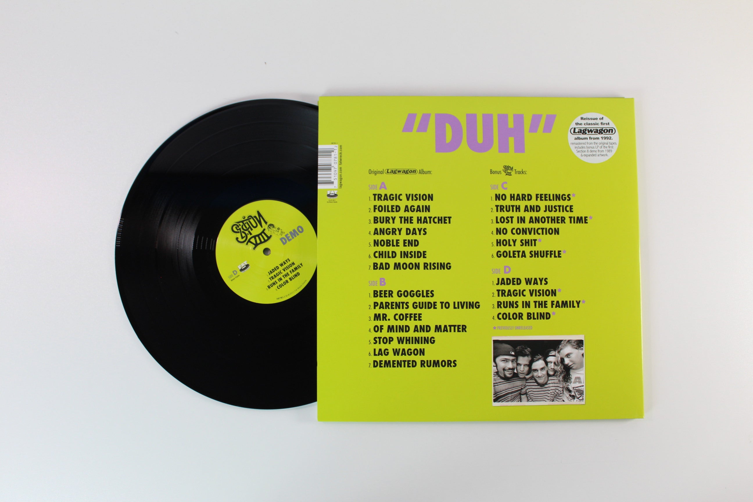 Lagwagon - Duh on Fat Wreck Chords Deluxe Edition Reissue
