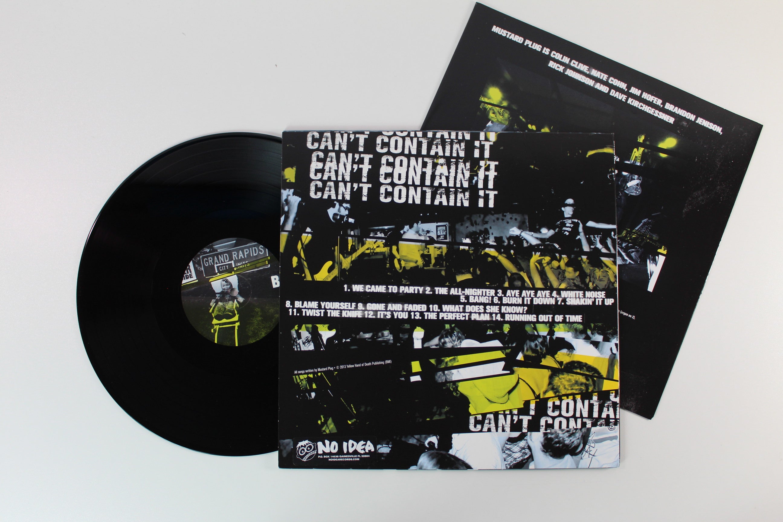 Mustard Plug - Can't Contain It Self Released