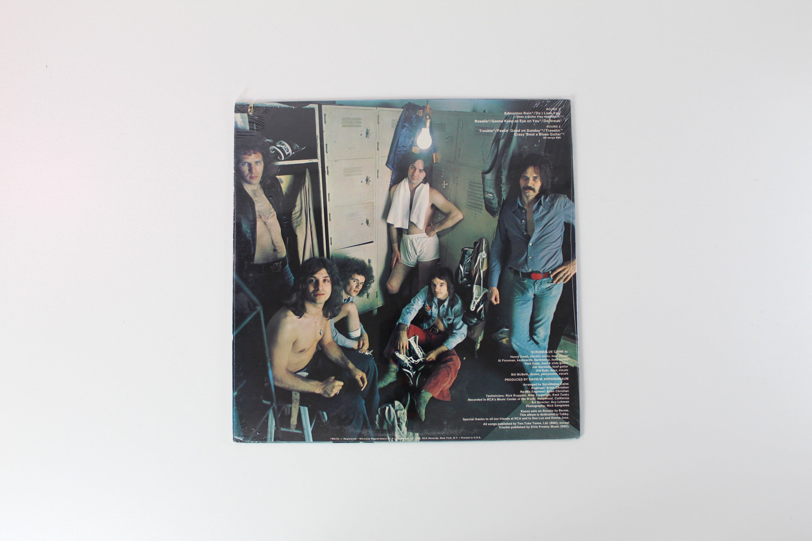 Scrubbaloe Caine - Round One on RCA Sealed