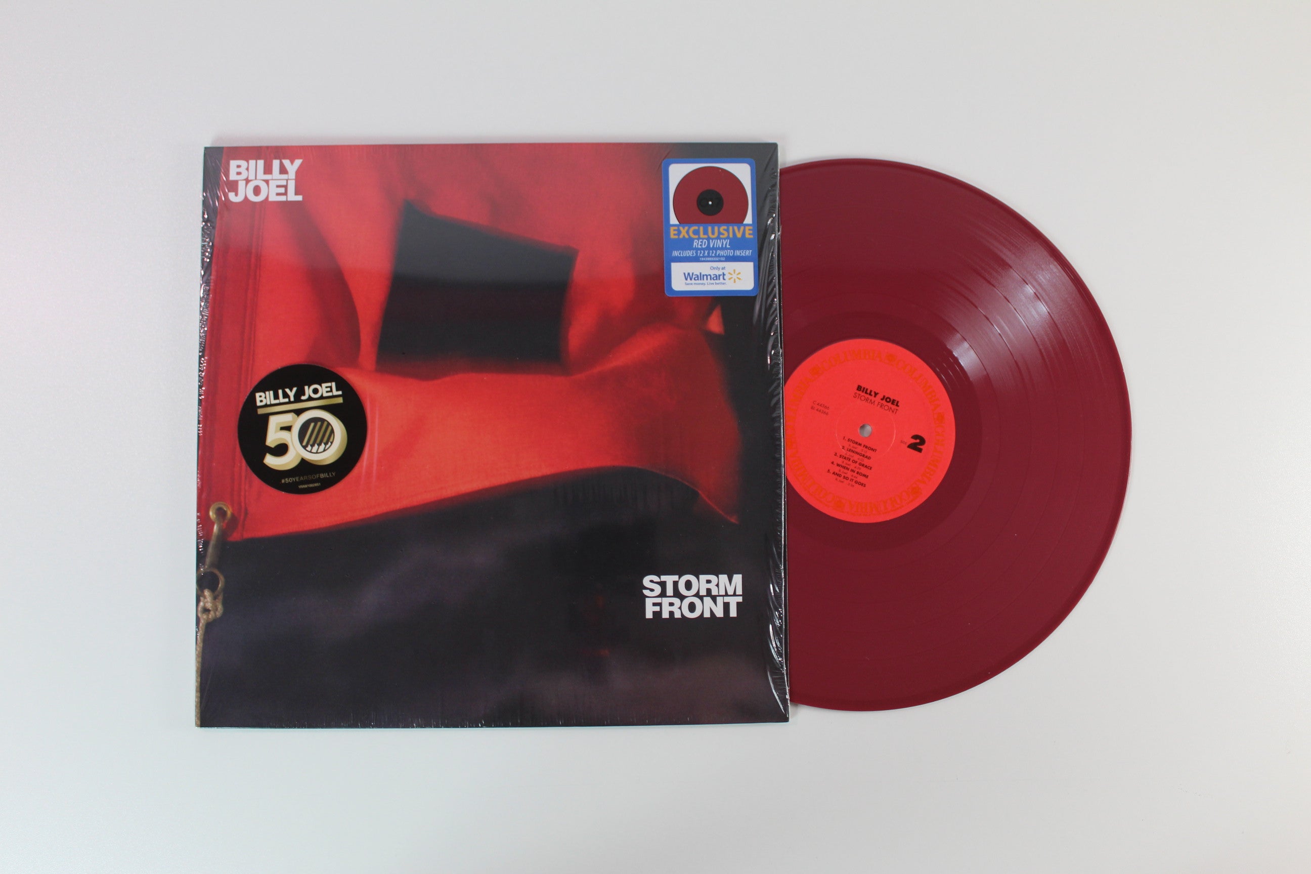 Billy Joel - Storm Front Reissue on Columbia Red Vinyl