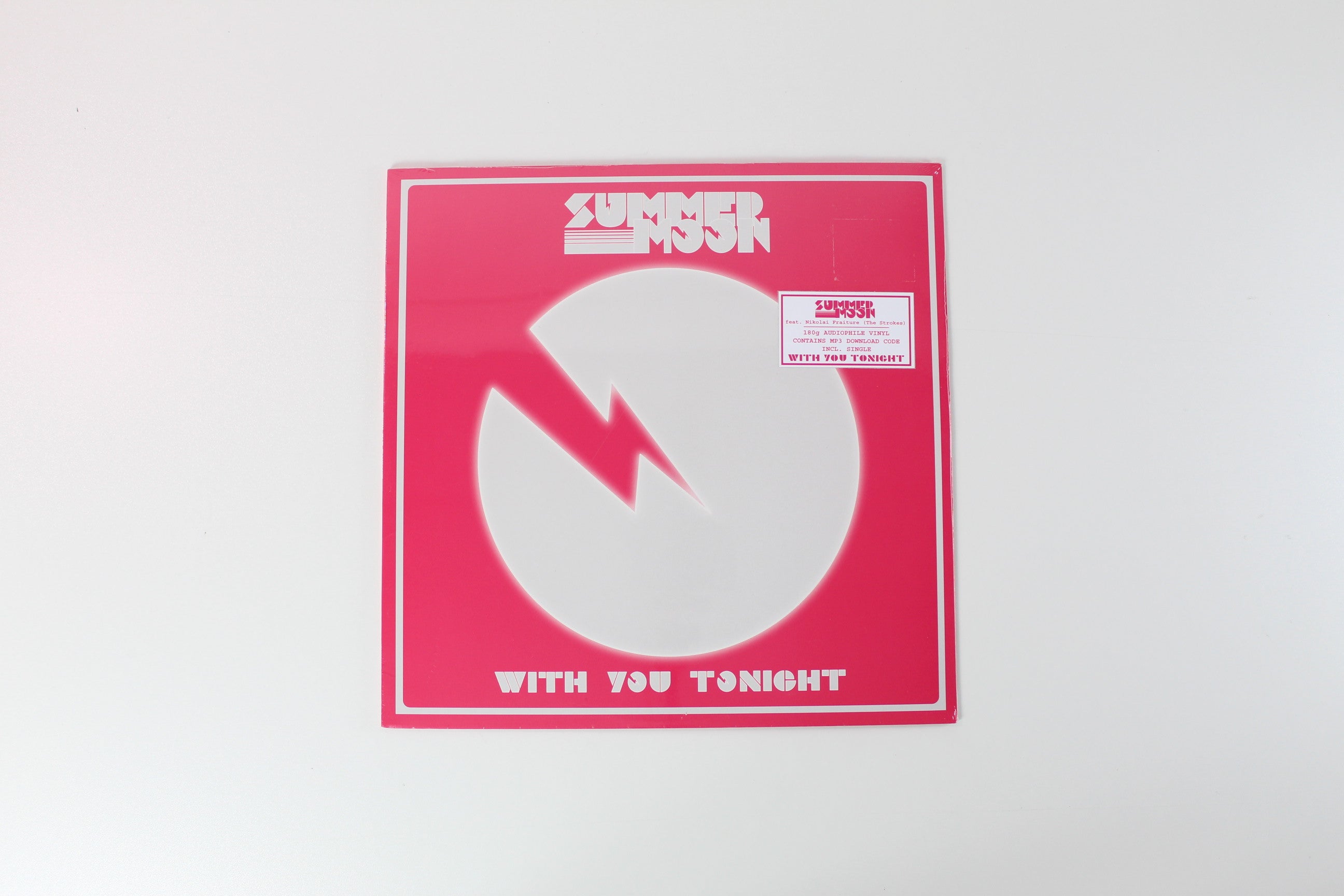 Summer Moon - With You Tonight on Drf Ltd Pink Vinyl Sealed