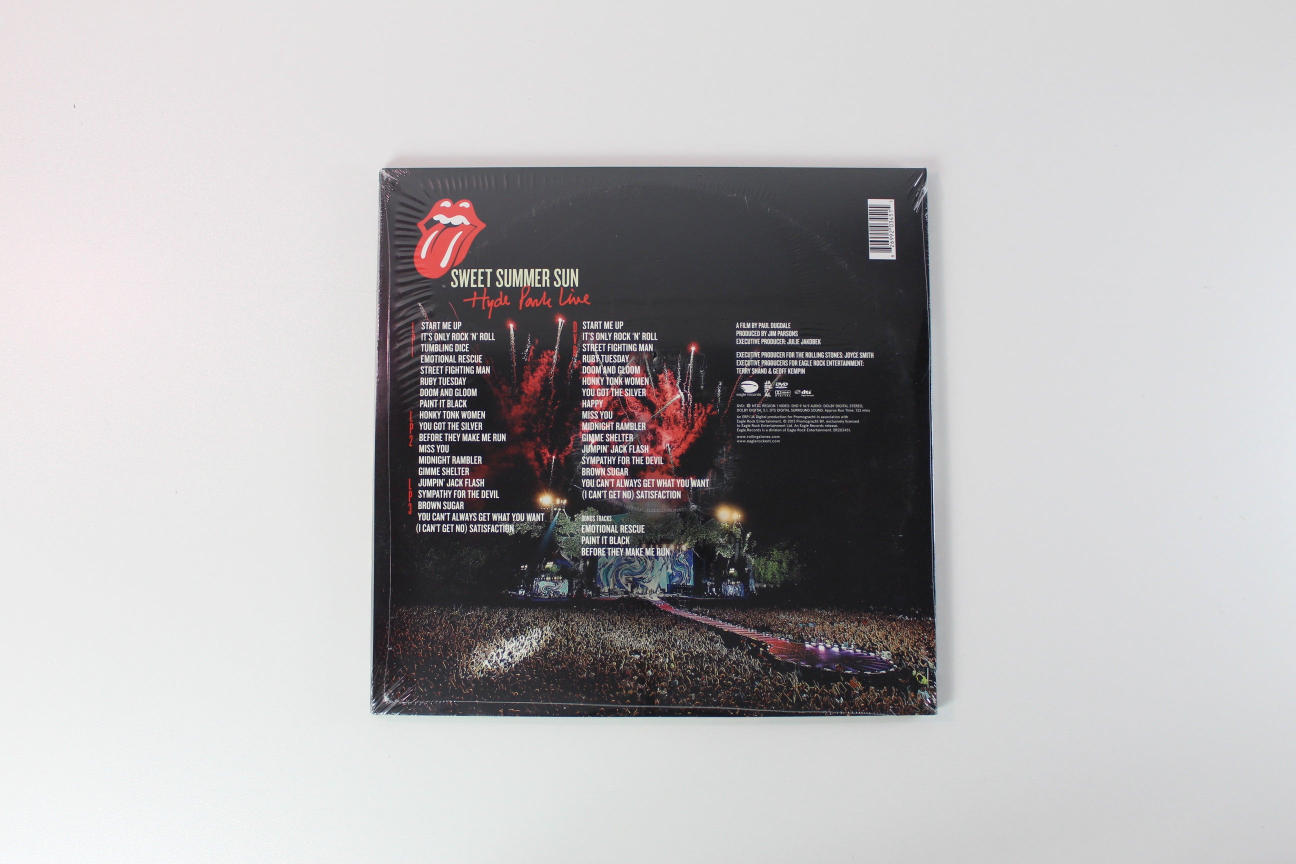 The Rolling Stones - Sweet Summer Sun - Hyde Park Live on Eagle Vision Sealed