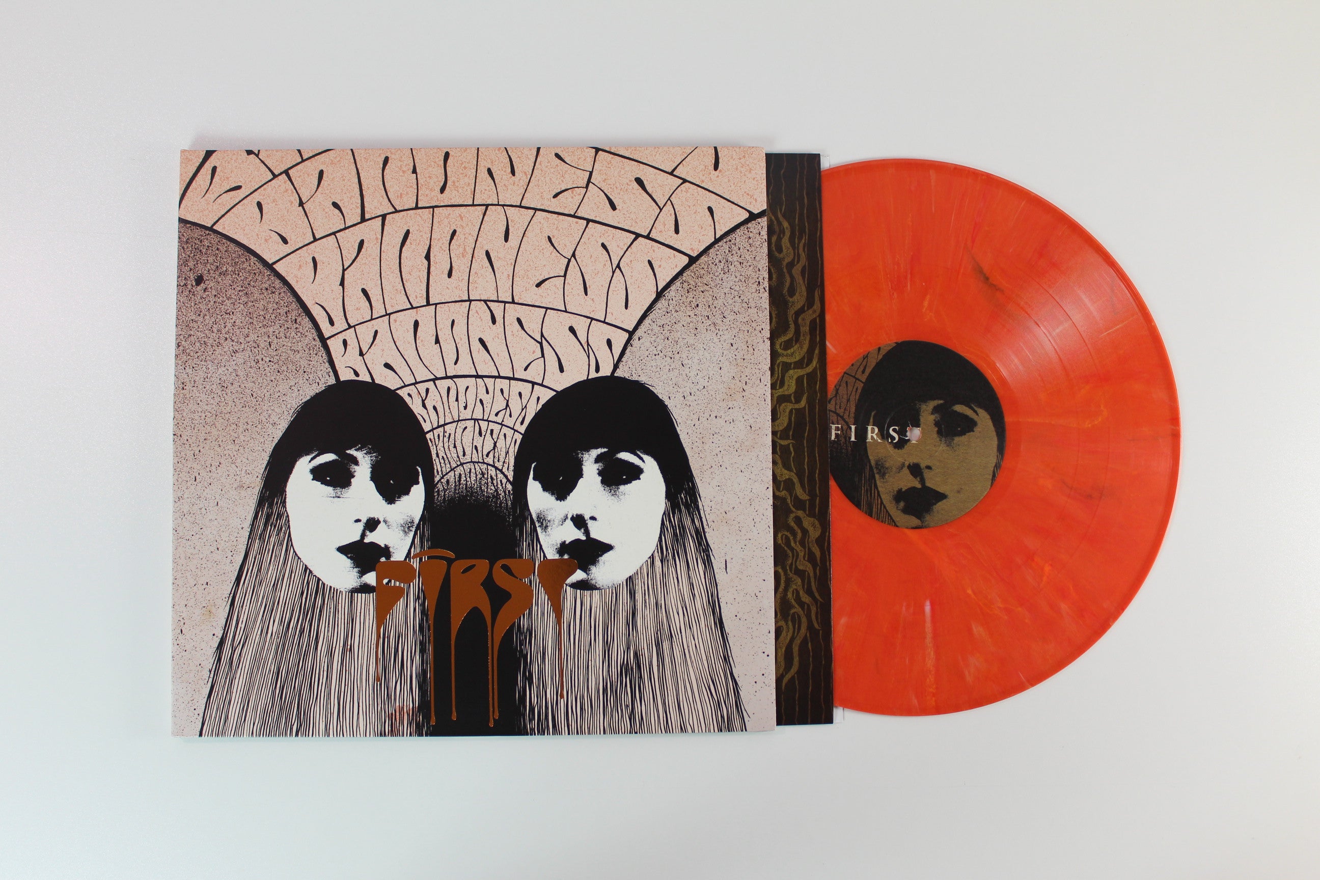 Baroness - First & Second Reissue on Hyperrealist Orange Marbled Vinyl