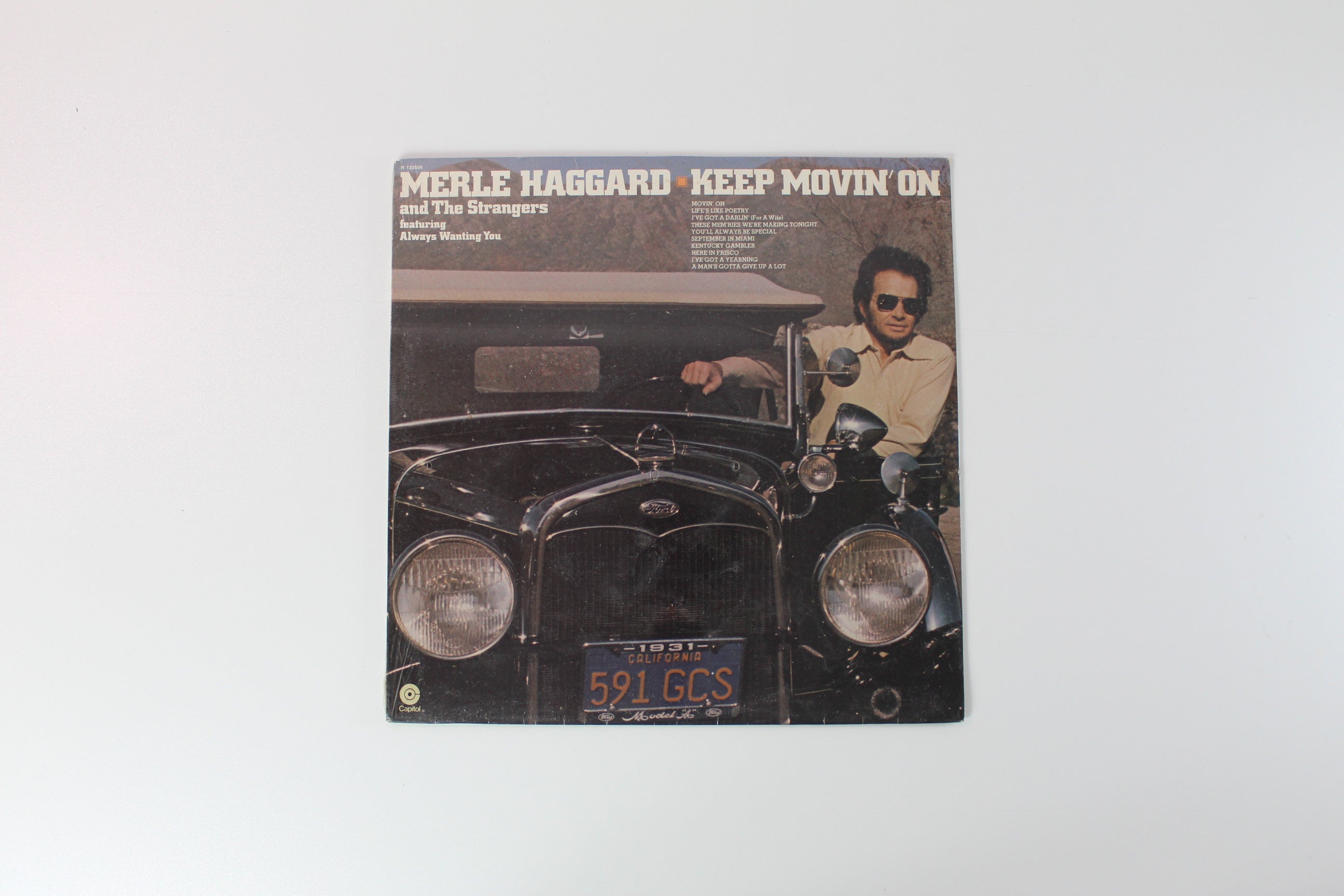 Merle Haggard The Strangers - Keep Movin' On on Capitol Sealed