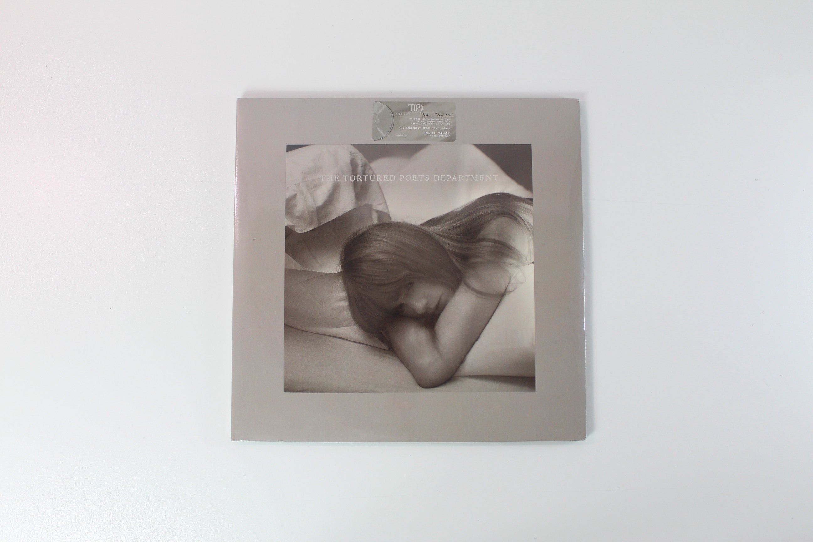 Taylor Swift - The Tortured Poets Department on Republic Parchment Beige Vinyl Sealed
