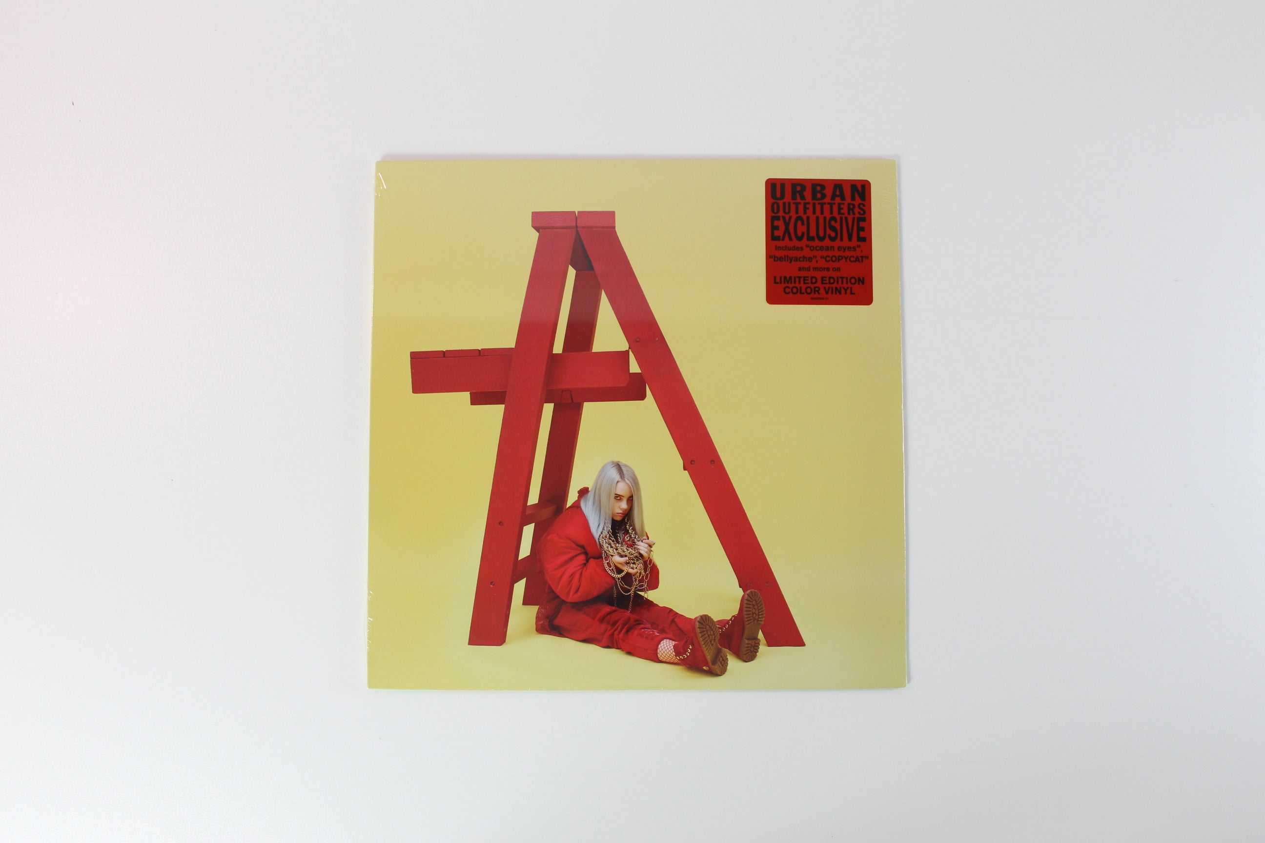 Billie Eilish - Dont Smile At Me on Interscope Ltd Yellow Vinyl Sealed
