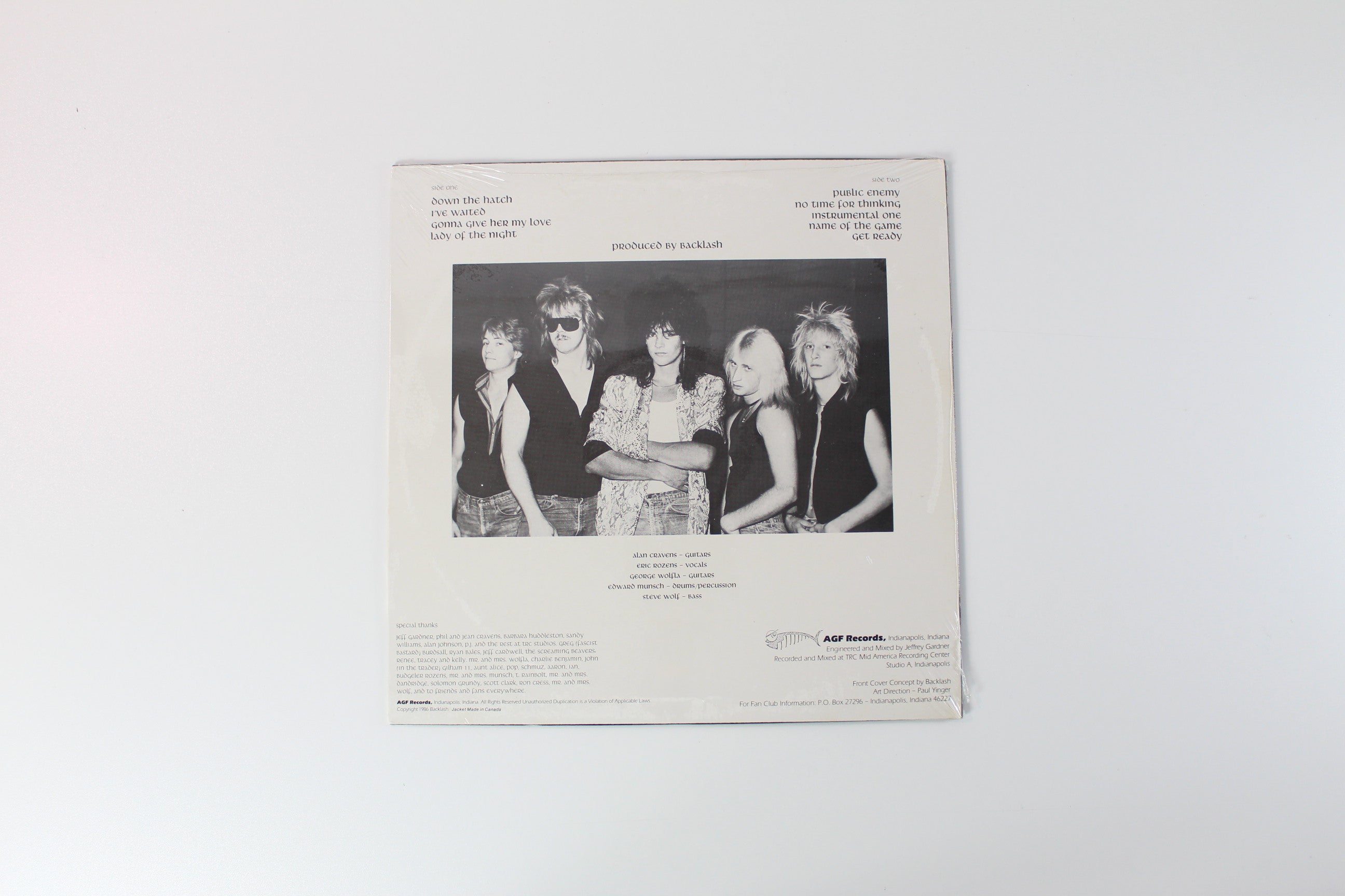 Backlash - Backlash on AGF Sealed