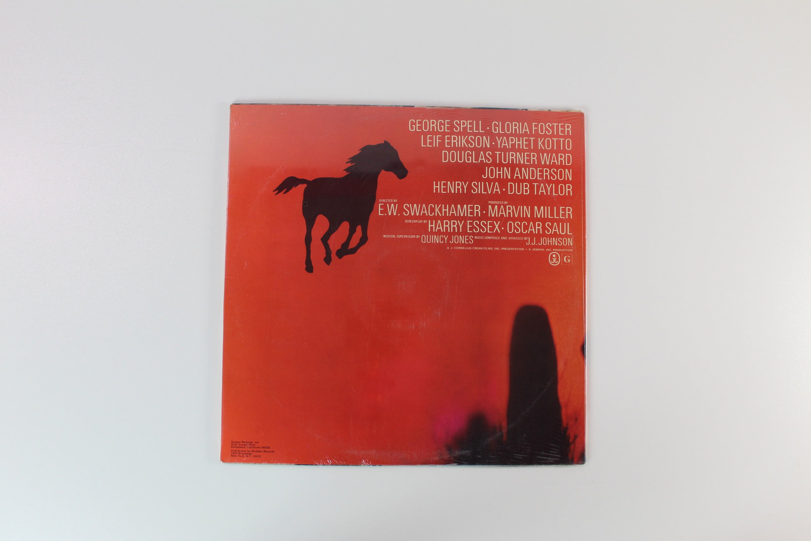 J.J. Johnson - Man And Boy (Original Motion Picture Score) on Sussex SEALED