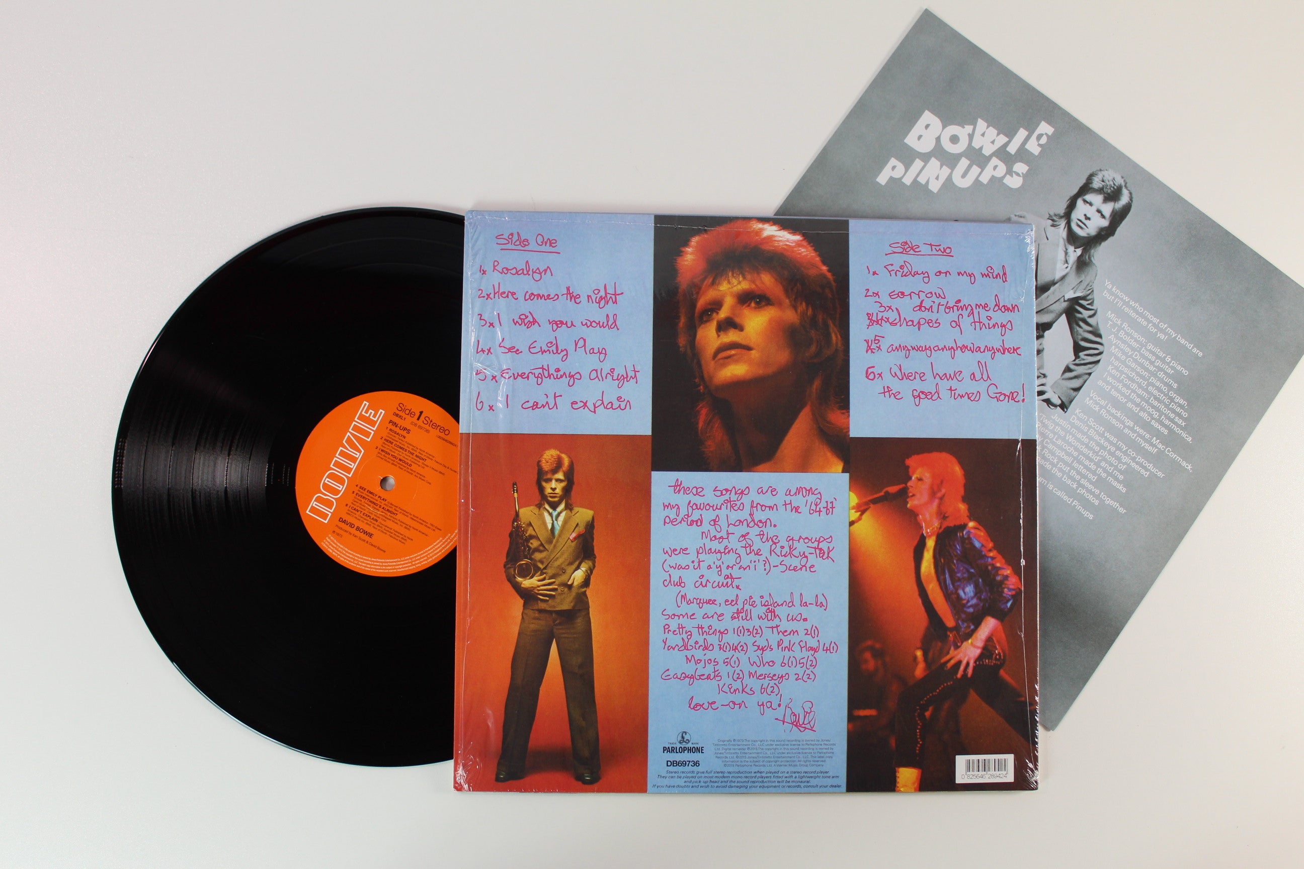 David Bowie - Pinups Reissue on Parlophone