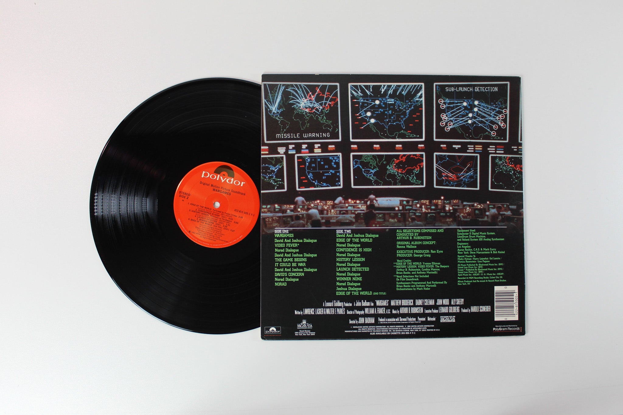 Arthur B. Rubinstein - Wargames (Original Motion Picture Soundtrack) on Polydor