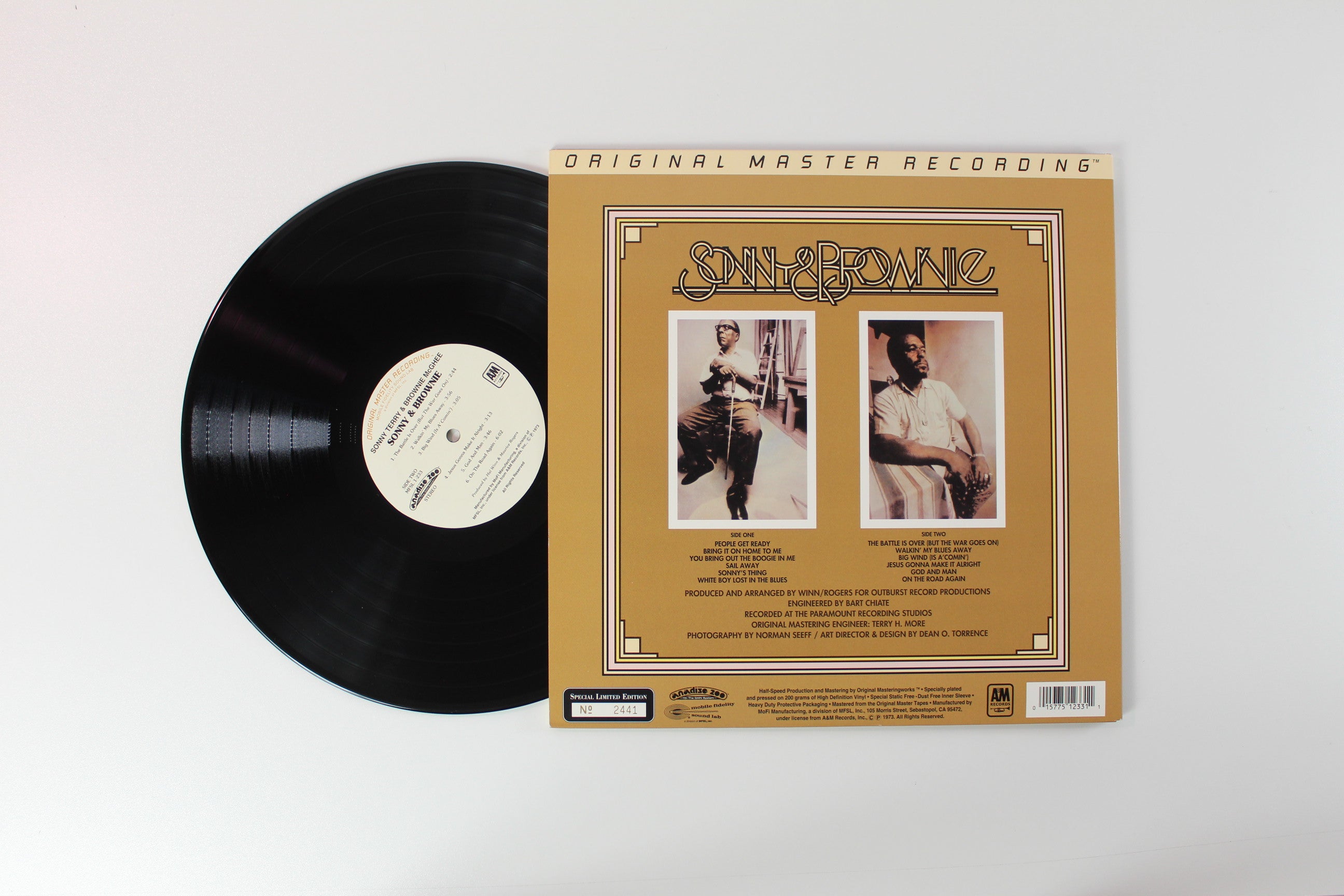 Sonny Terry & Brownie McGhee - Sonny & Brownie on Mobile Fidelity Sound Lab Ltd Numbered Reissue