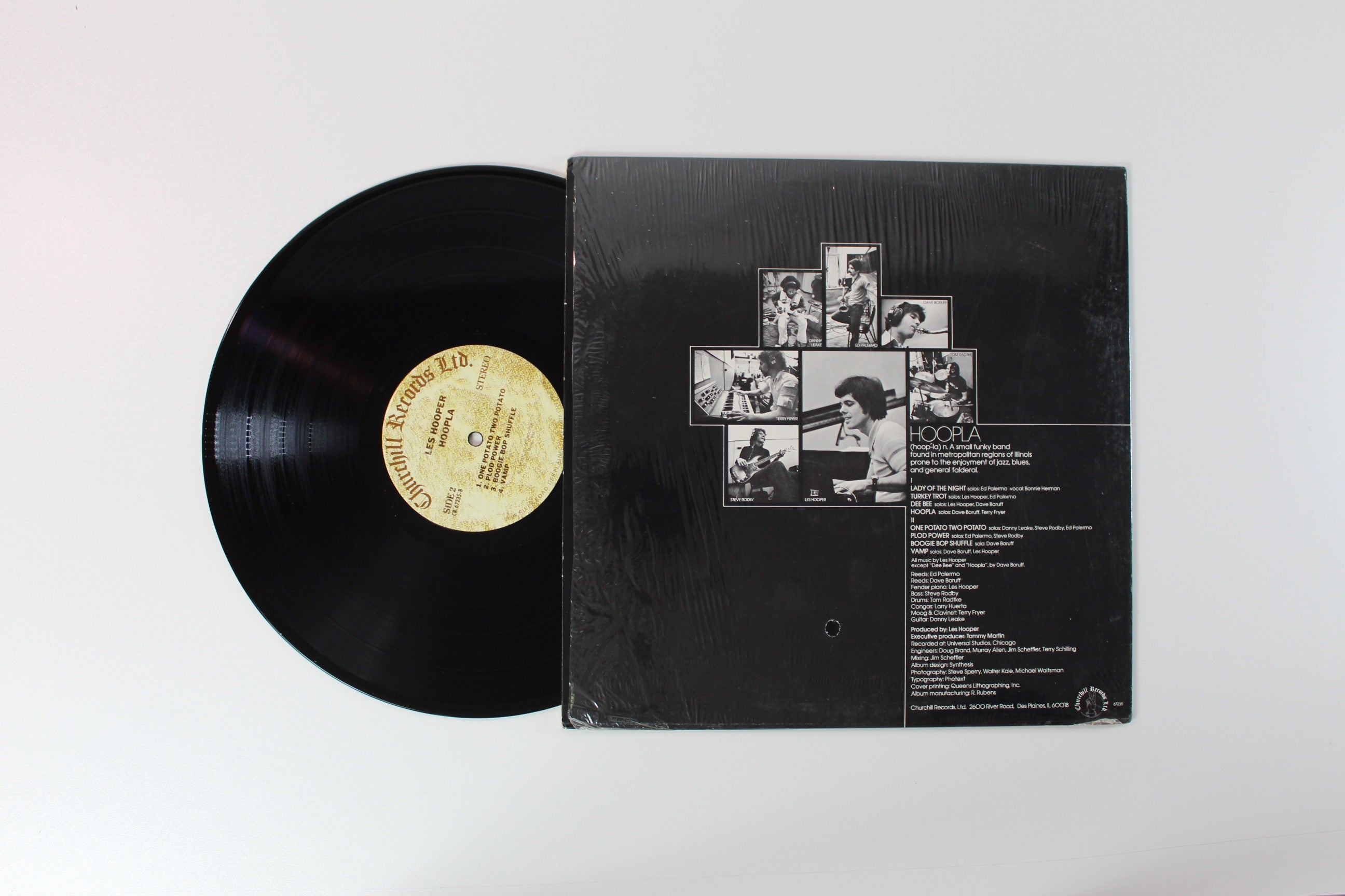 Les Hooper - Hoopla on Churchill Records