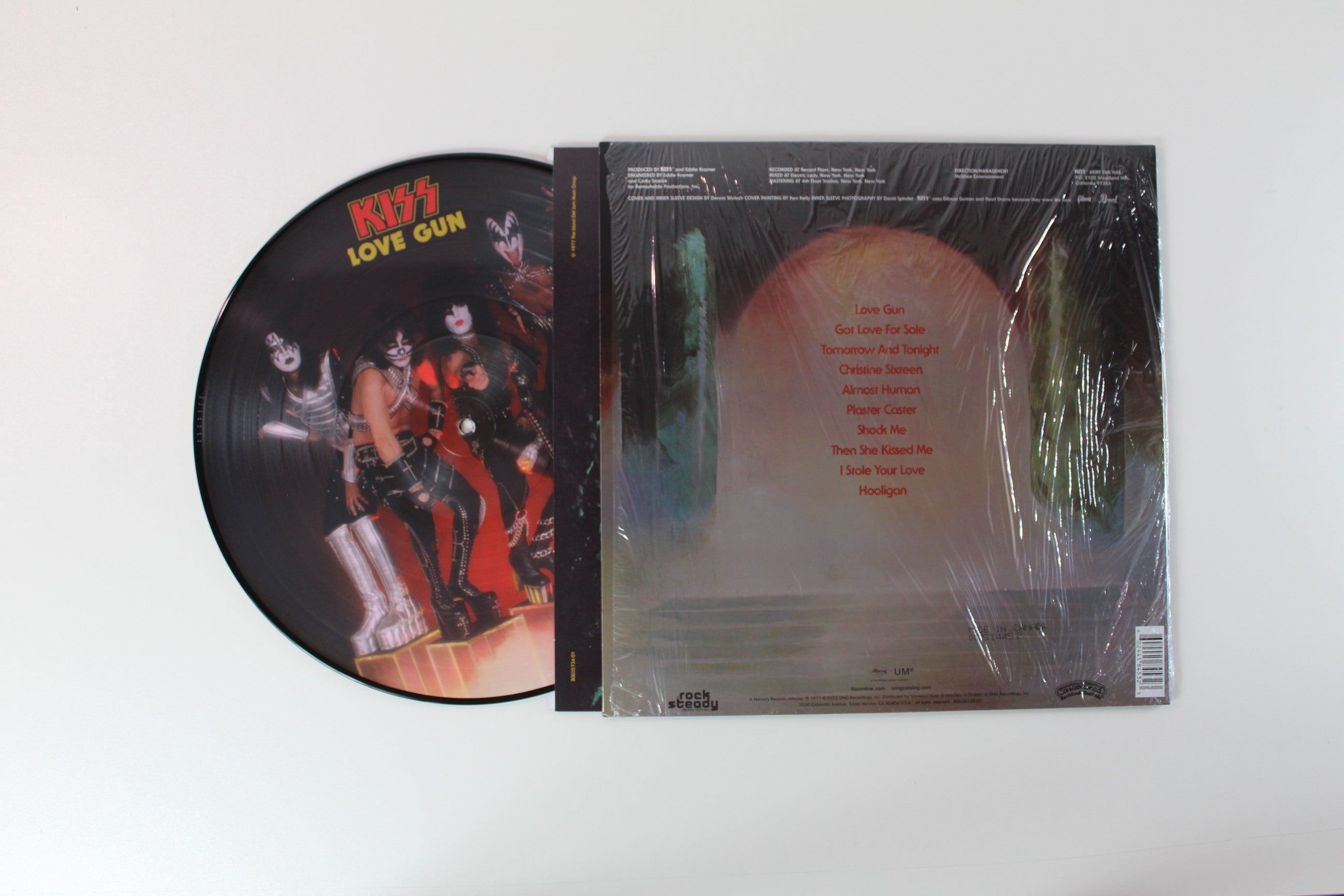 Kiss - Love Gun on Mercury Ltd Edition Picture Disc Reissue