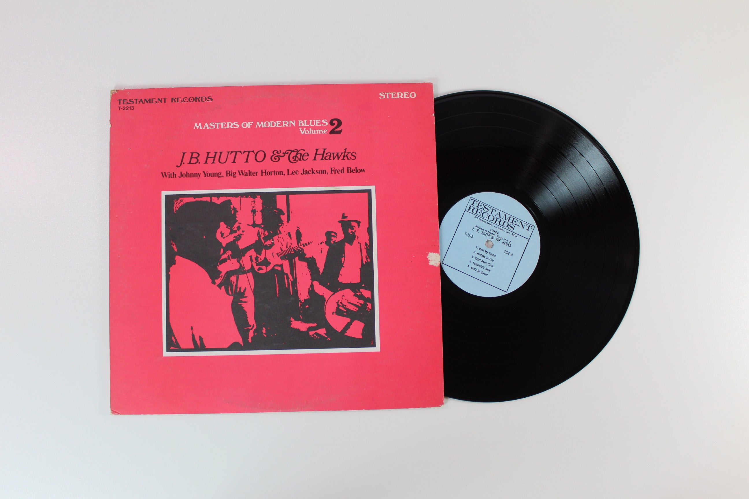J.B. Hutto & The Hawks - Masters Of Modern Blues, Volume 2 on Testament Records