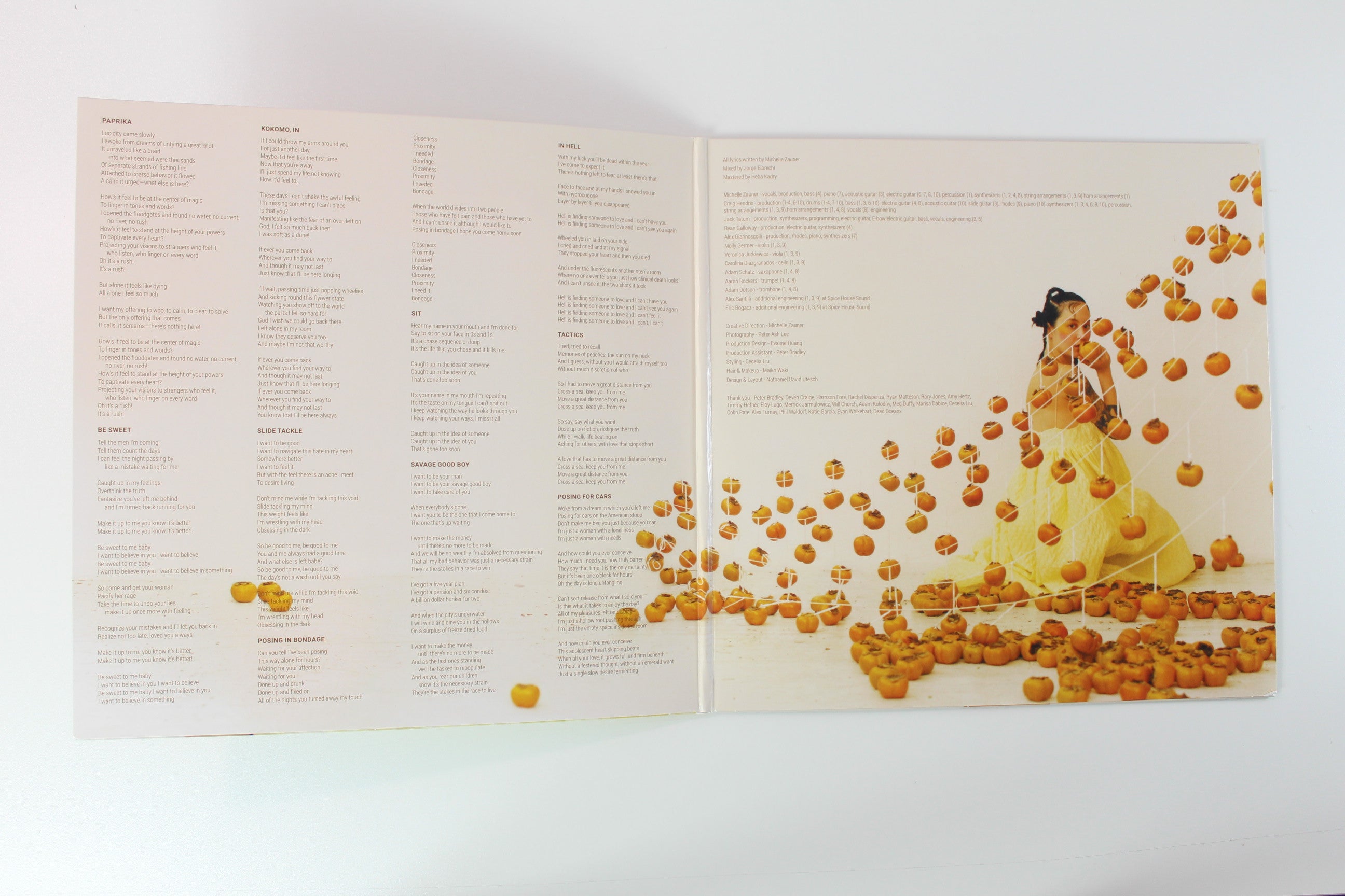 Japanese Breakfast - Jubilee on Dead Oceans Ltd Clear With Yellow Swirl