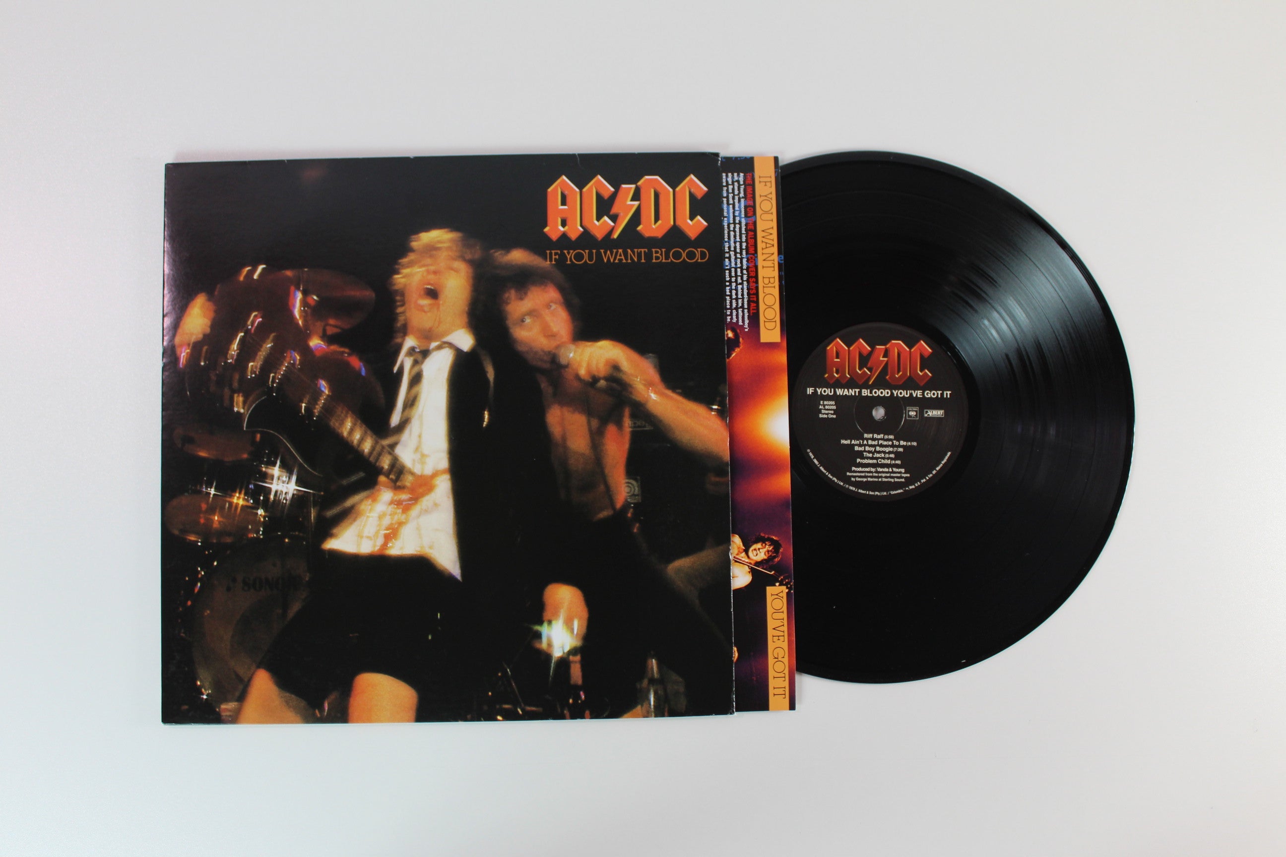 AC/DC - If You Want Blood You've Got It on Epic Reissue