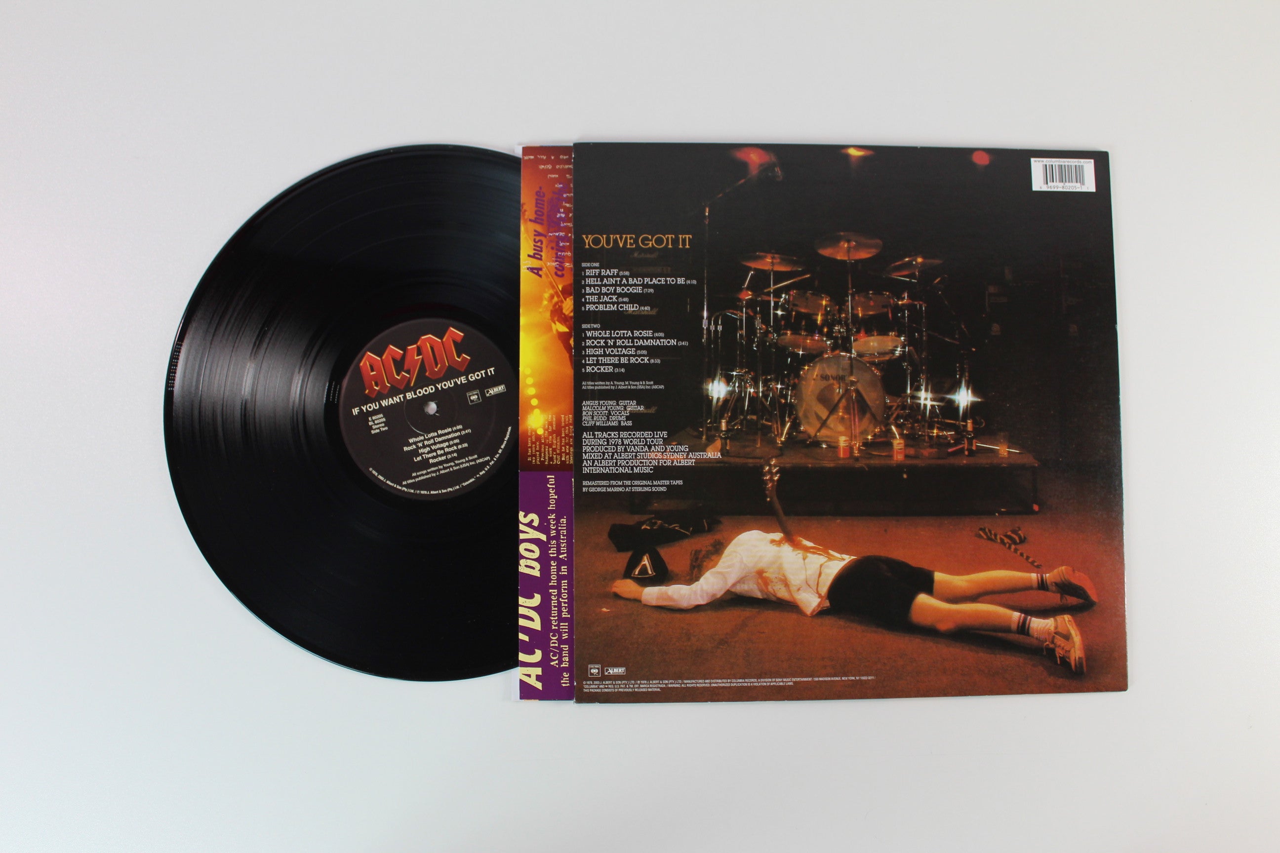 AC/DC - If You Want Blood You've Got It on Epic Reissue