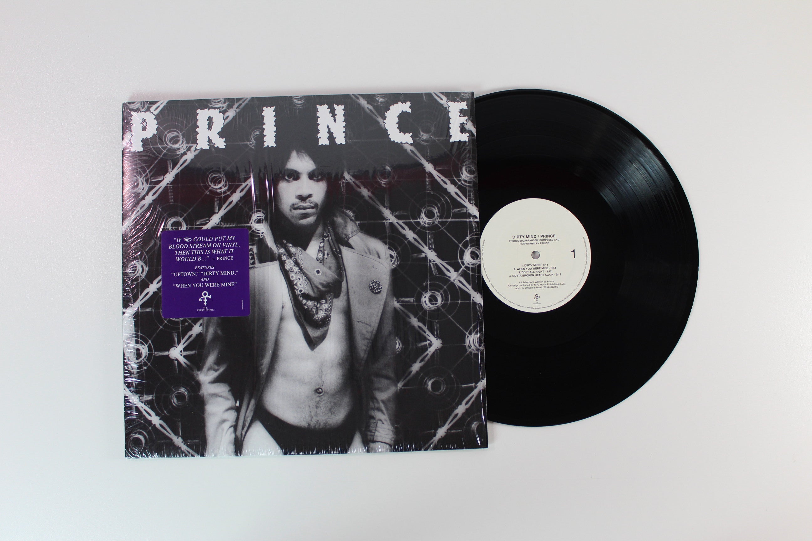 Prince - Dirty Mind on NPG Records / Legacy