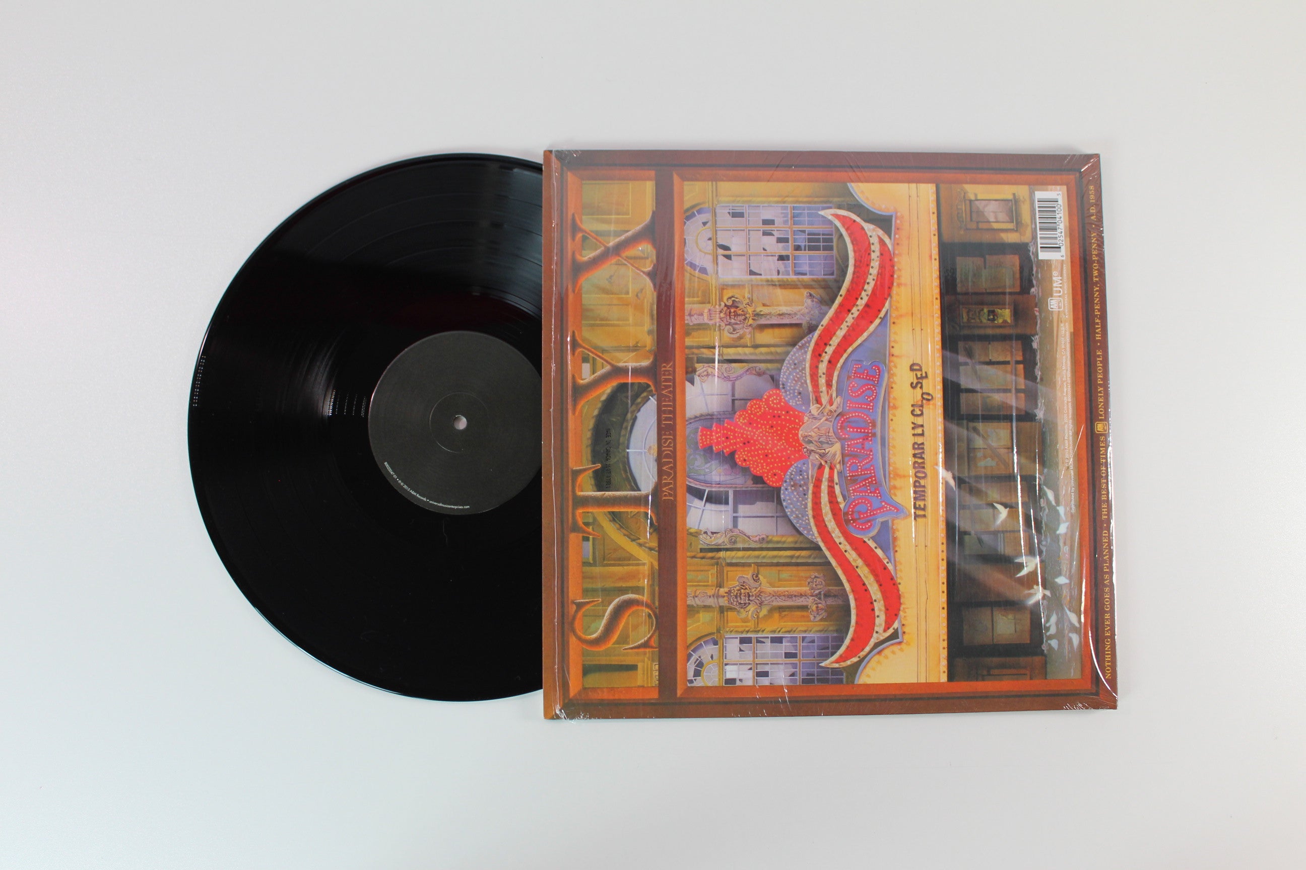 Styx - Paradise Theatre on A&M Records - Reissue