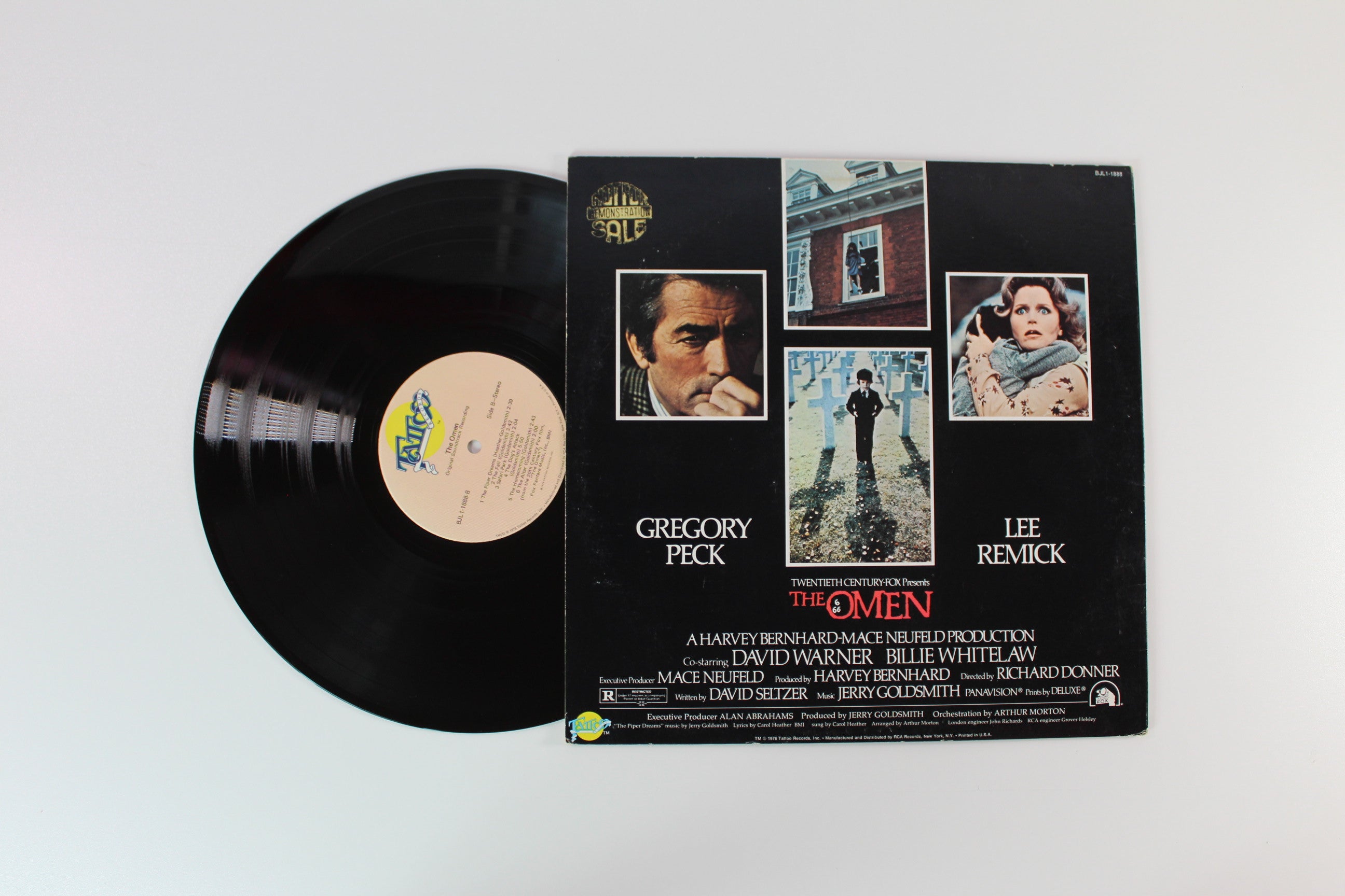 Jerry Goldsmith - The Omen - Original Motion Picture Soundtrack on Tattoo Records