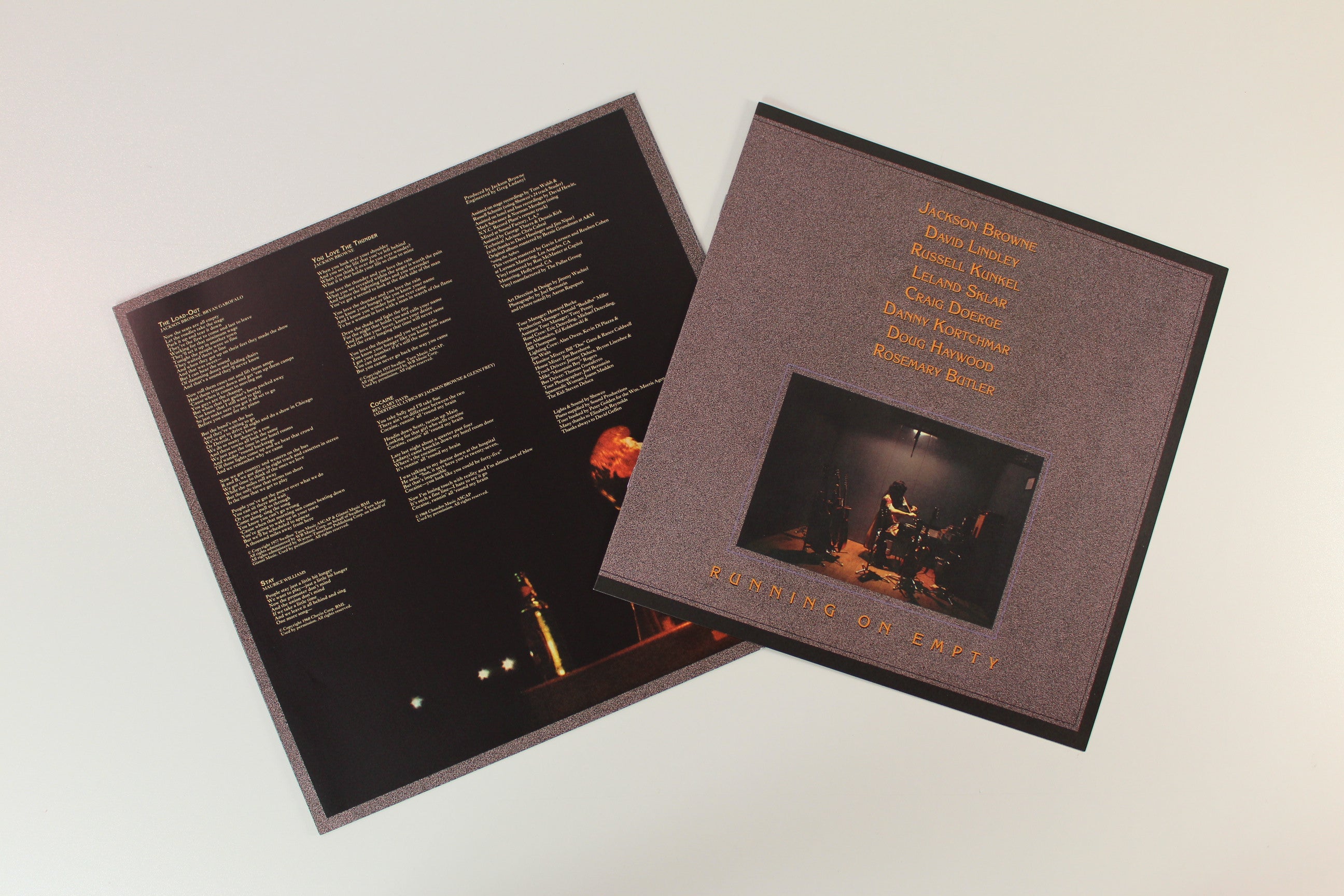 Jackson Browne - Running On Empty on Asylum Records Reissue