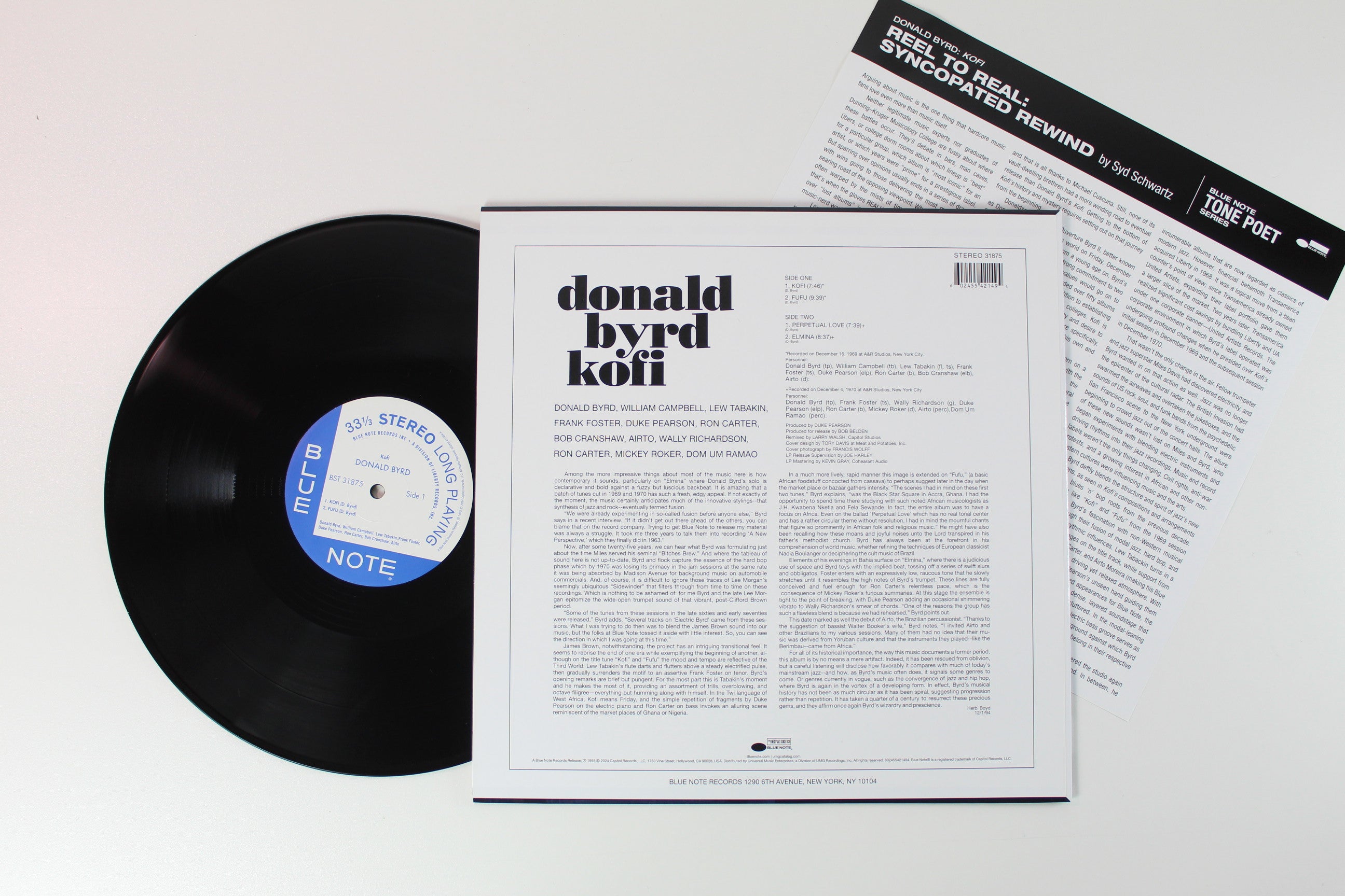 Donald Byrd - Kofi on Blue Note Tone Poet Series Reissue