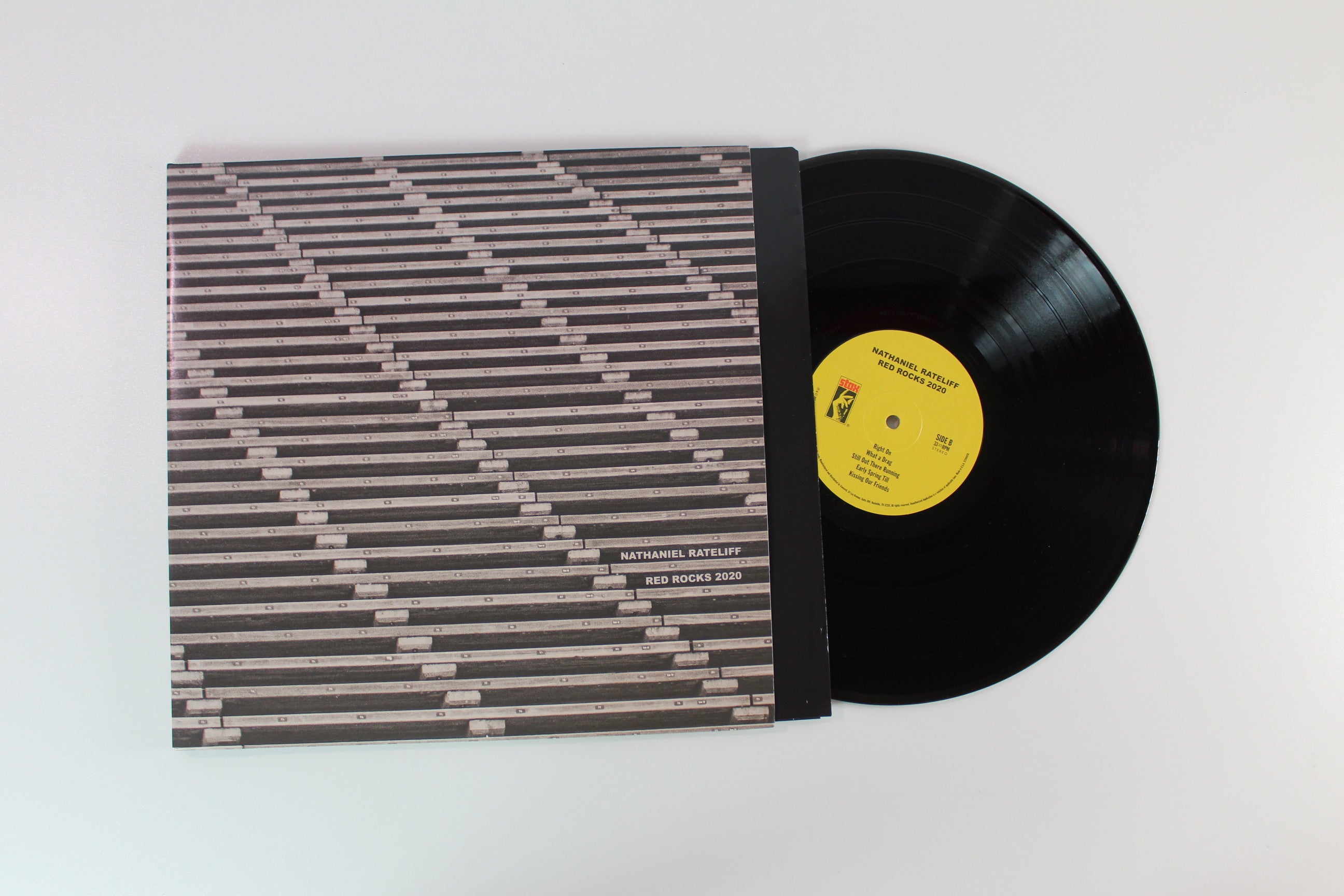 Nathaniel Rateliff - Red Rocks 2020 on Stax - Black Ice Vinyl