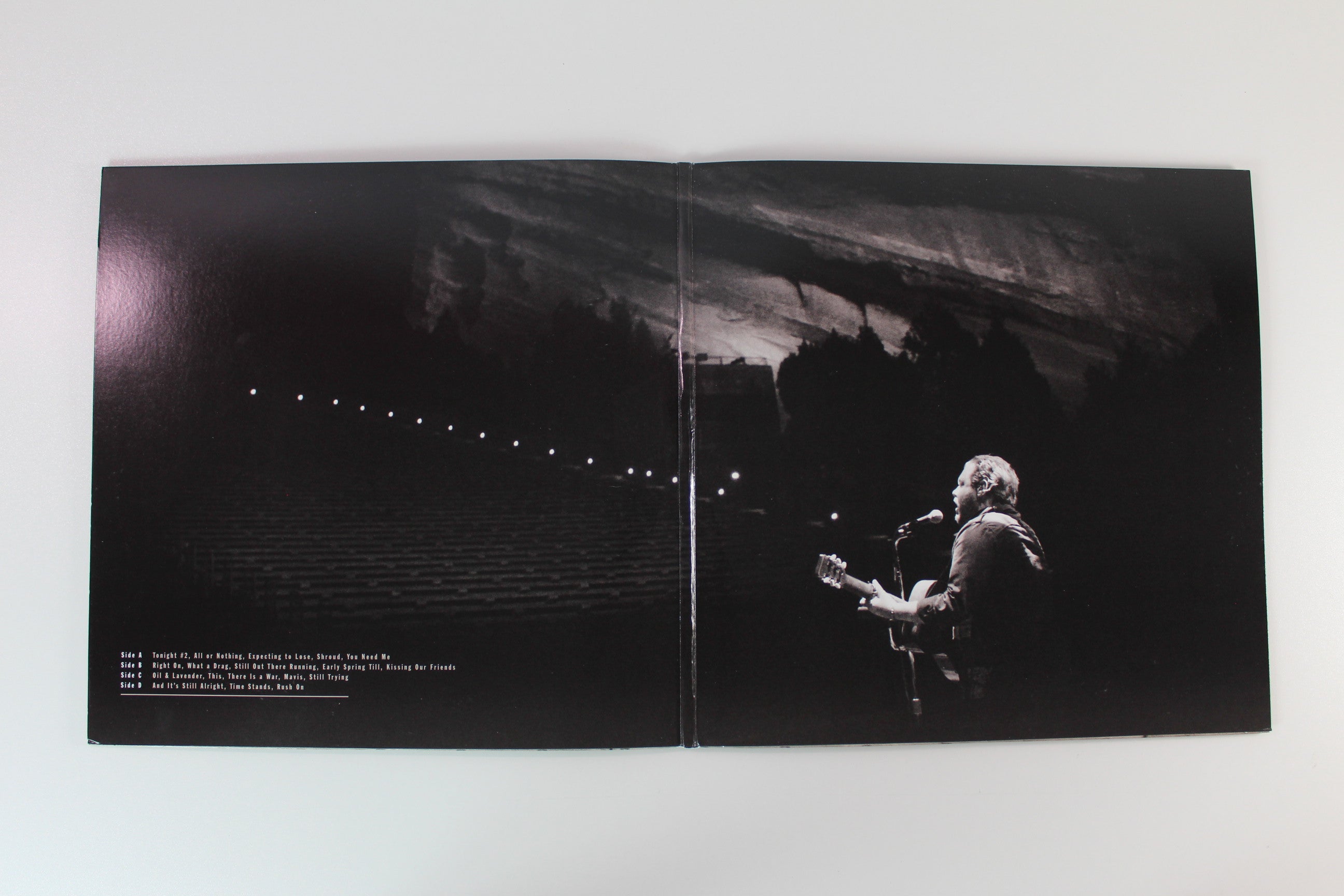 Nathaniel Rateliff - Red Rocks 2020 on Stax - Black Ice Vinyl