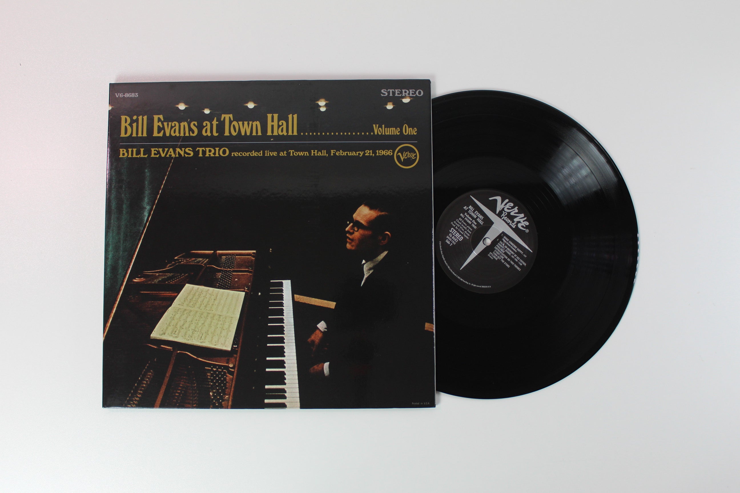 The Bill Evans Trio - Bill Evans At Town Hall (Volume One) on Verve UMe Acoustic Sounds Series 180 Gram Reissue