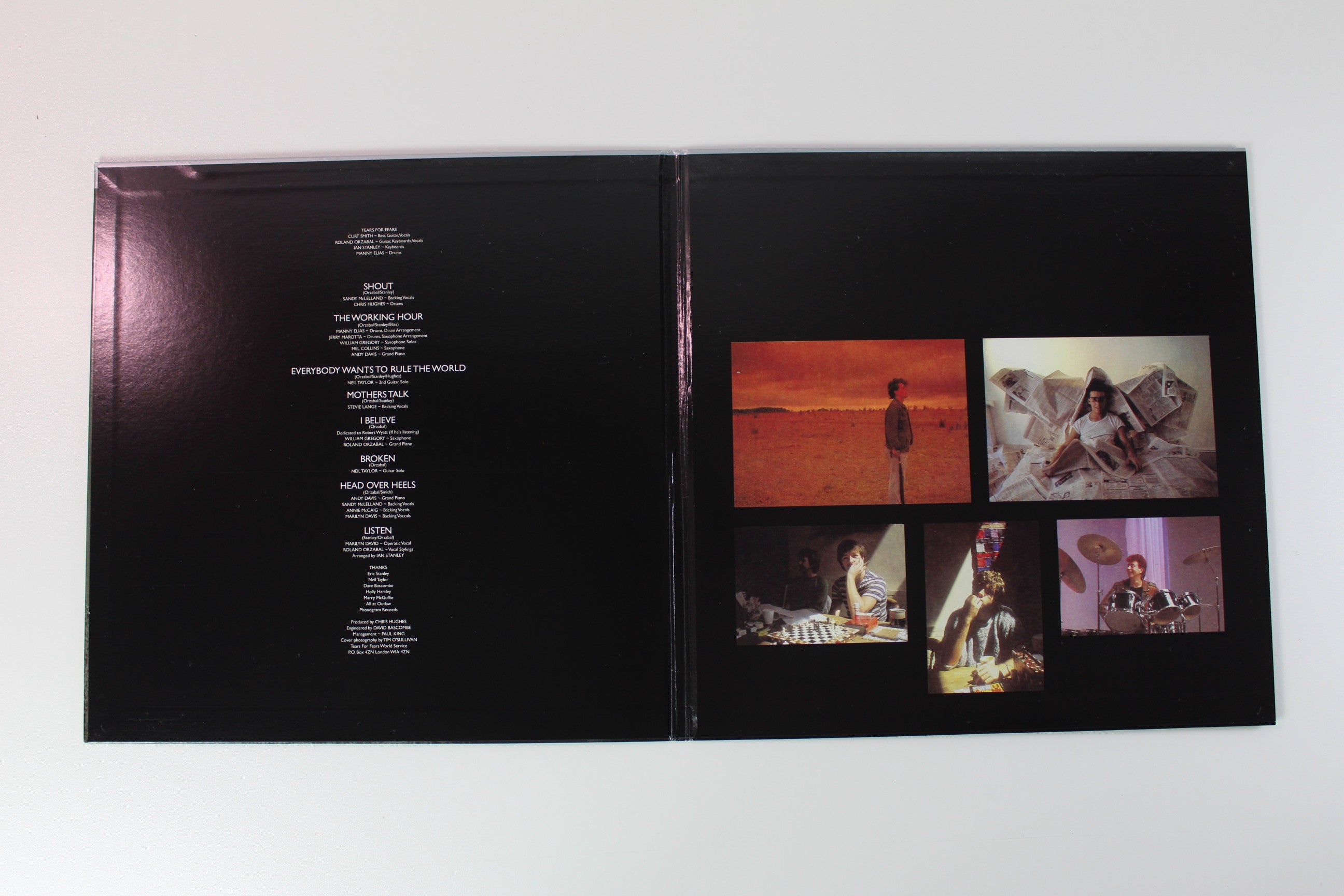 Tears For Fears - Songs From The Big Chair on Mobile Fidelity Sound Lab Ltd Numbered Reissue