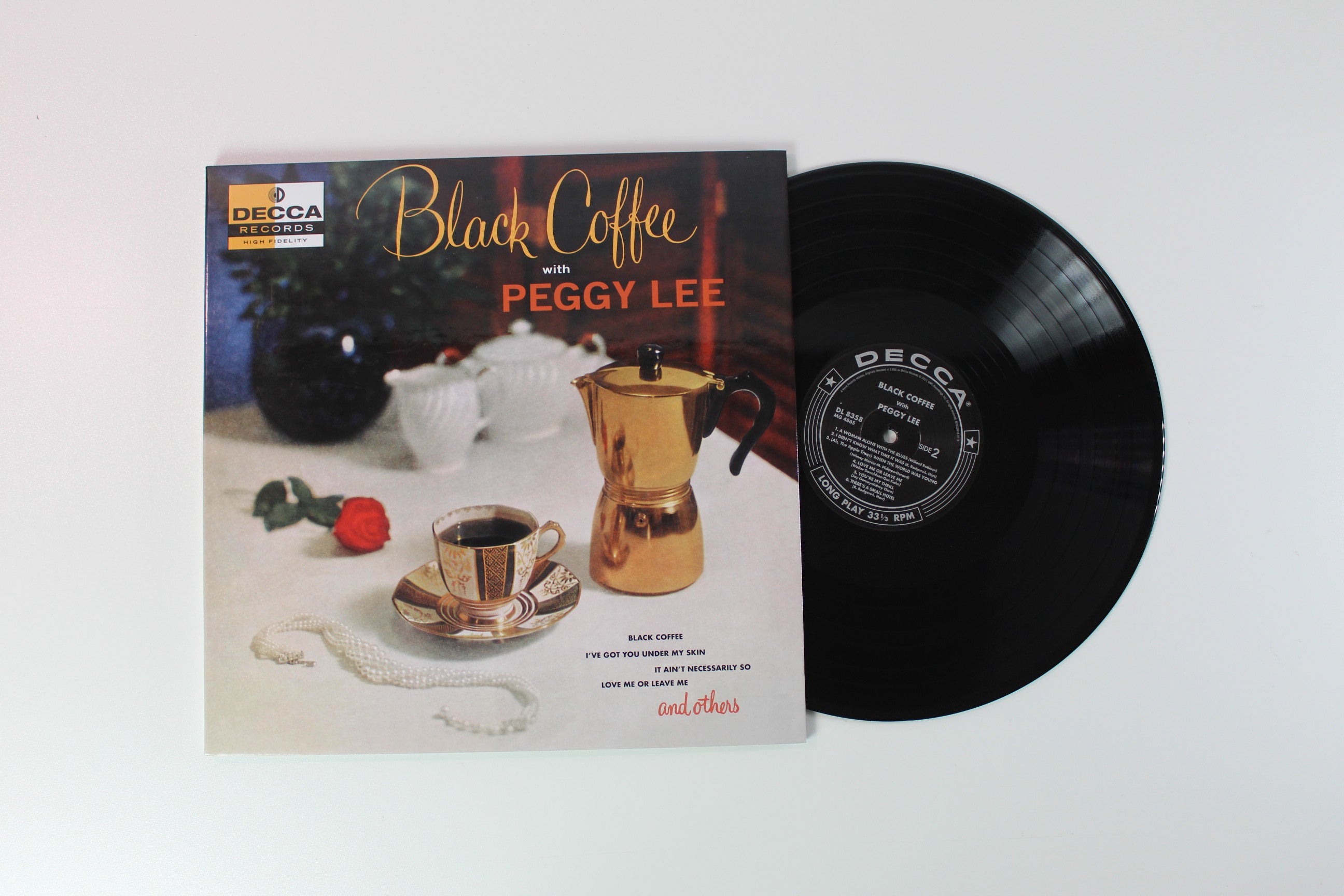Peggy Lee - Black Coffee With Peggy Lee on Decca UMe Acoustic Sound Series Mono 180 Gram Reissue