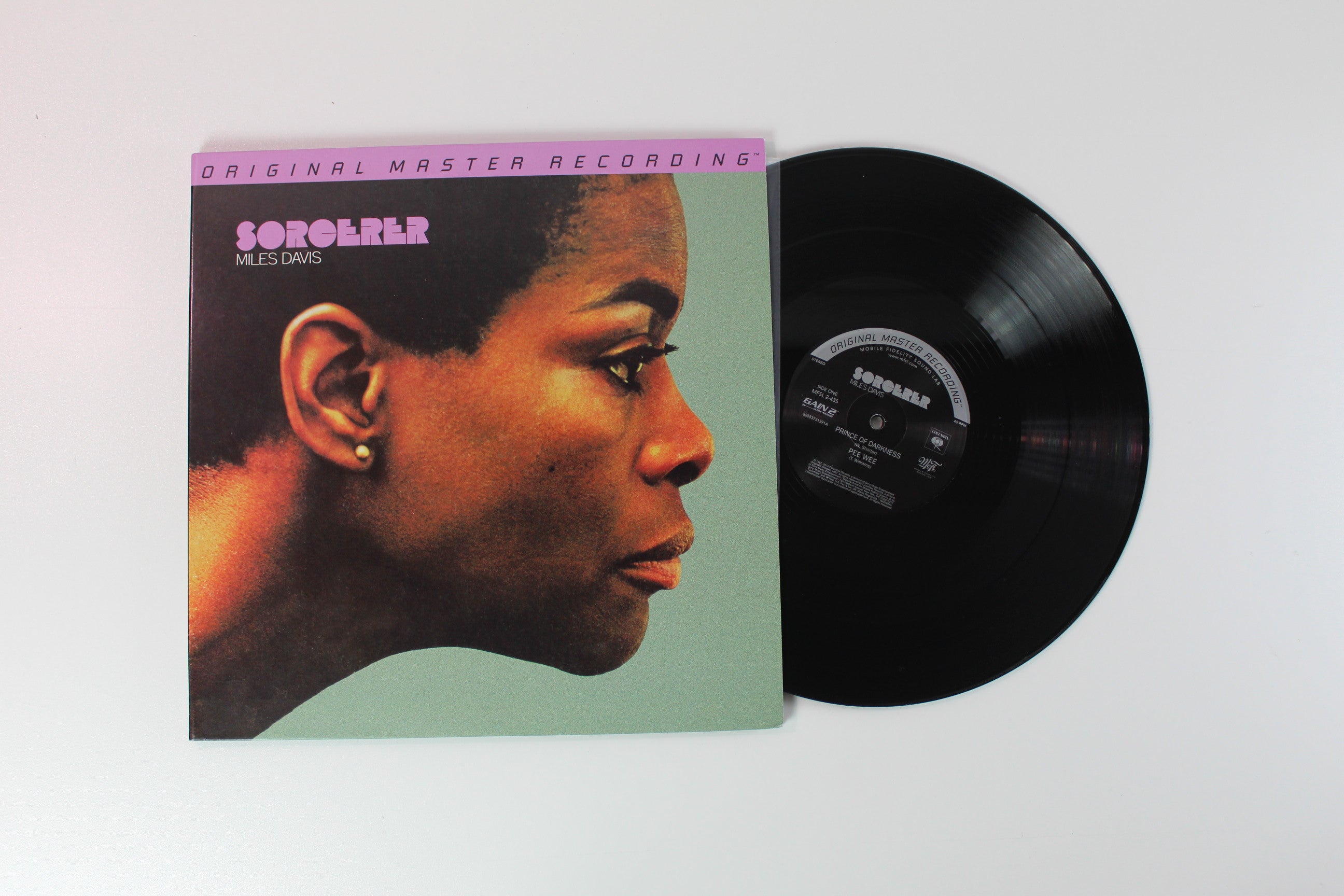 Miles Davis - Sorcerer on Mobile Fidelity Sound Lab Ltd Numbered 2 X 12" 45 RPM Reissue