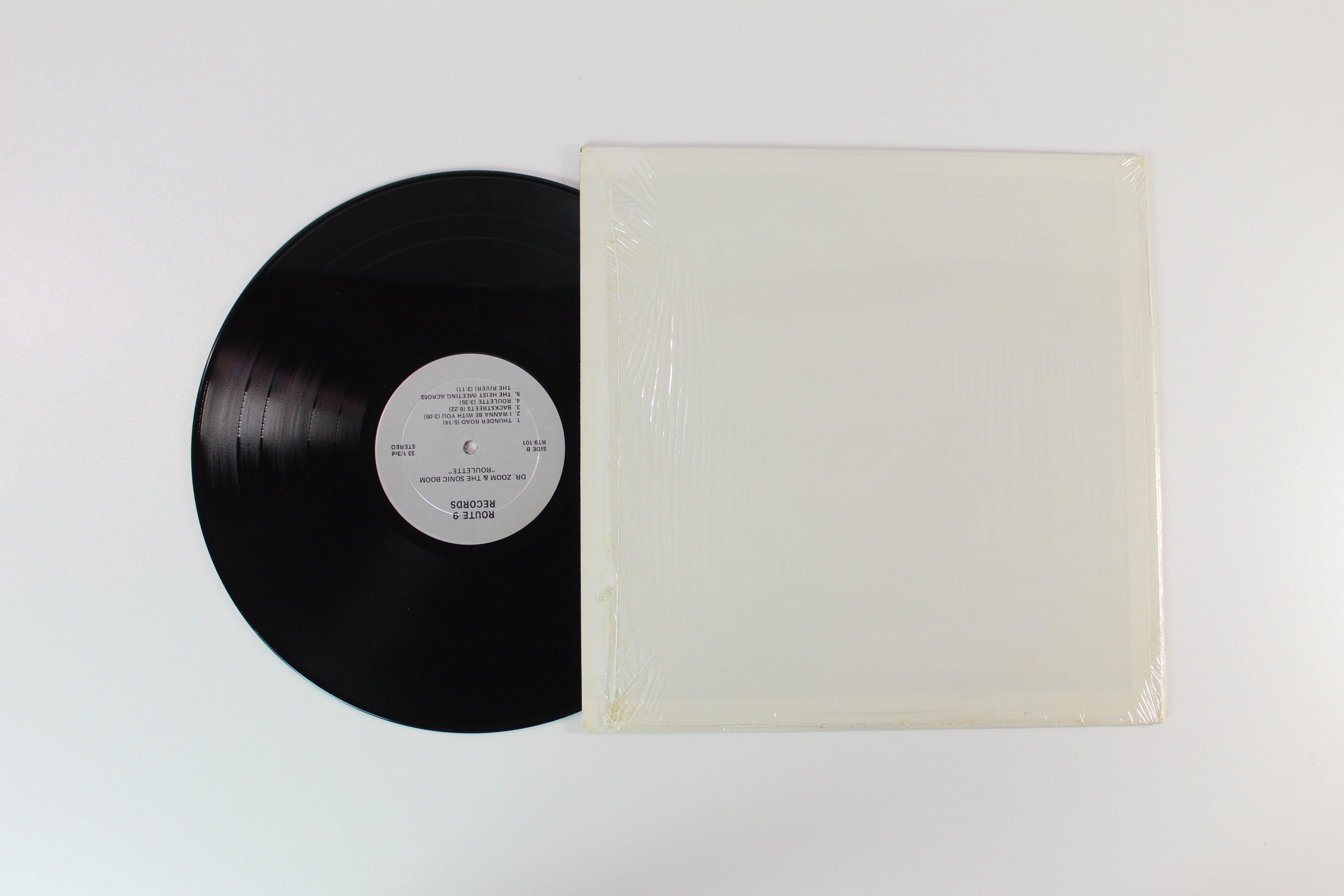 Dr. Zoom & The Sonic Boom (Bruce Springsteen) - Roulette on Route 9 Records - Unofficial pressing