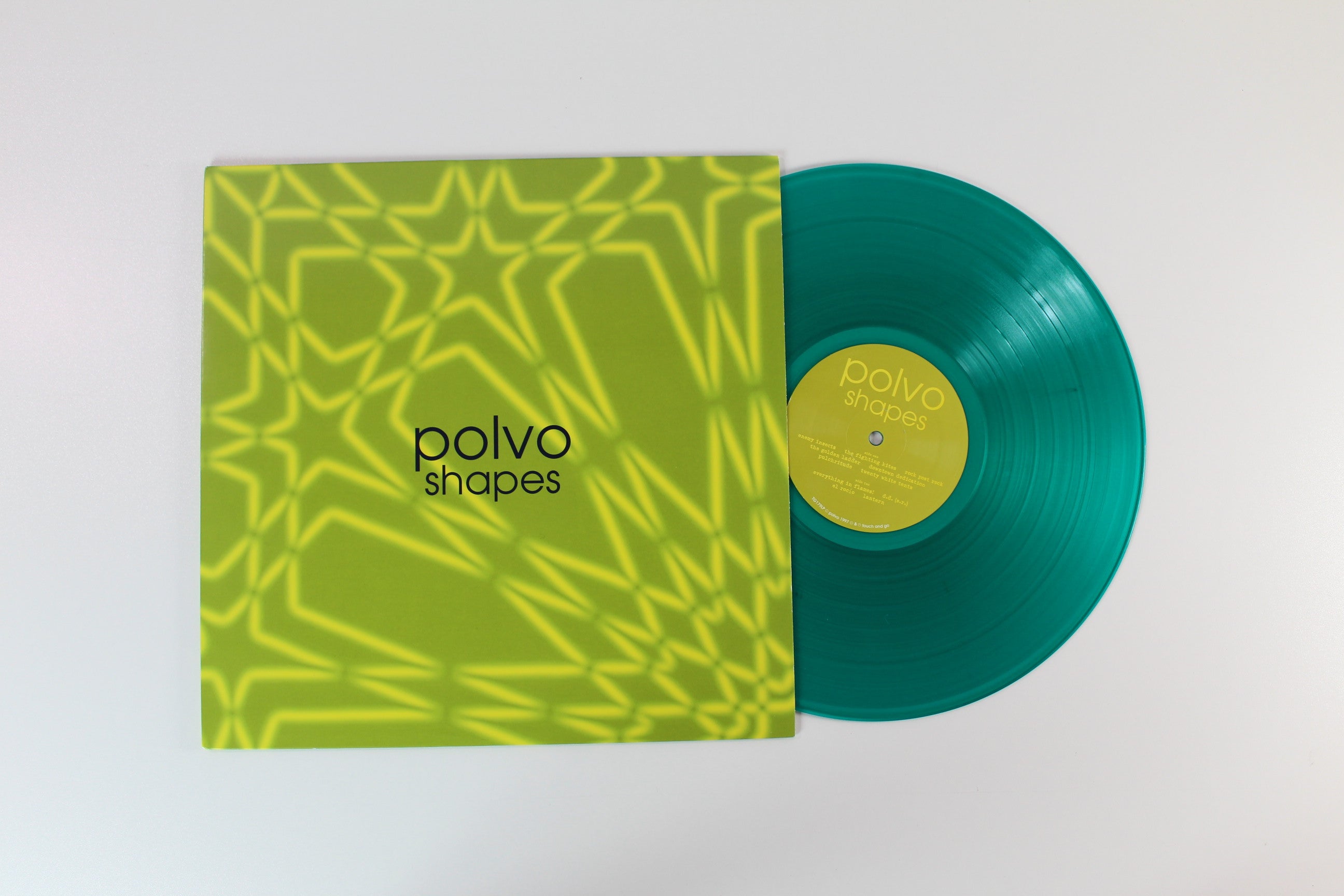 Polvo - Shapes on Touch And Go - Green Vinyl