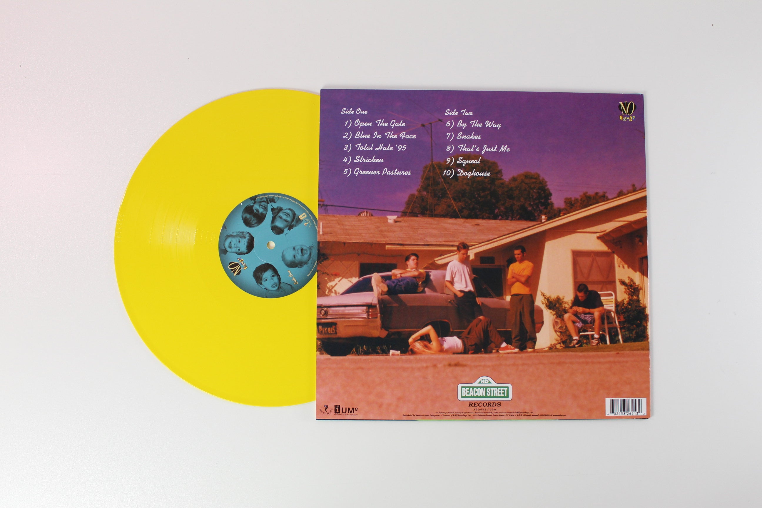 No Doubt - The Beacon Street Collection on Sea Creatures UMe Ltd Canary Yellow Reissue