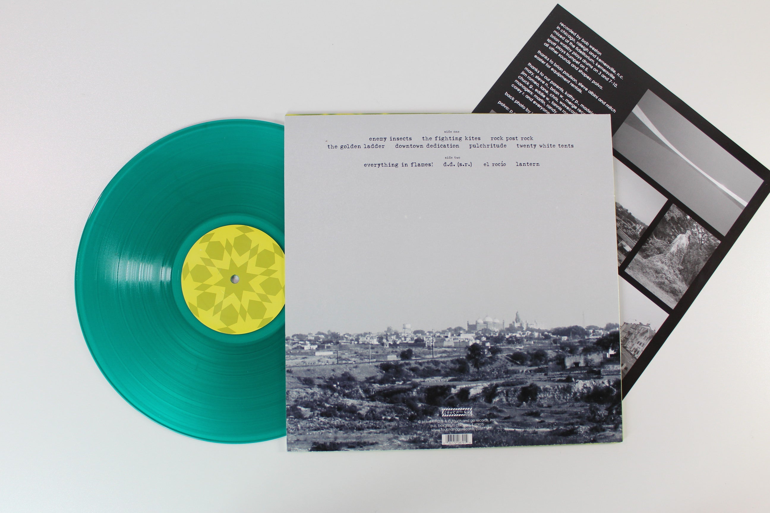 Polvo - Shapes on Touch And Go - Green Vinyl