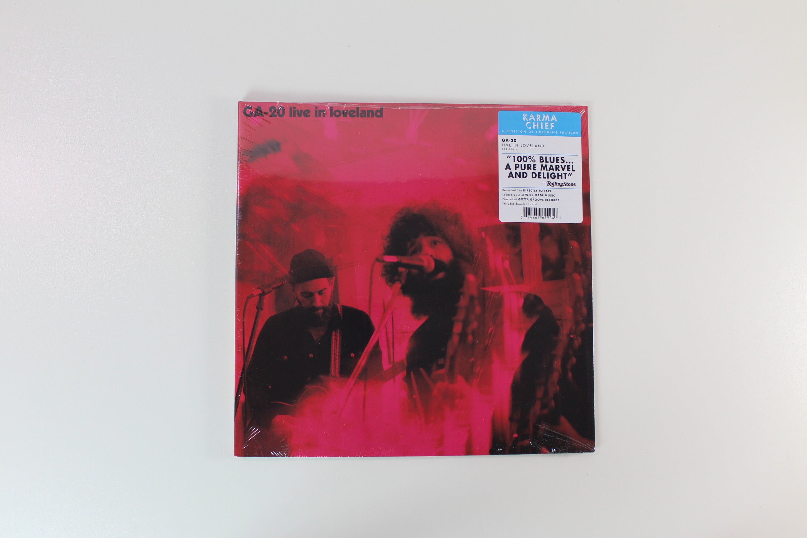 GA-20 - Live In Loveland on Karma Chief Records - Sealed
