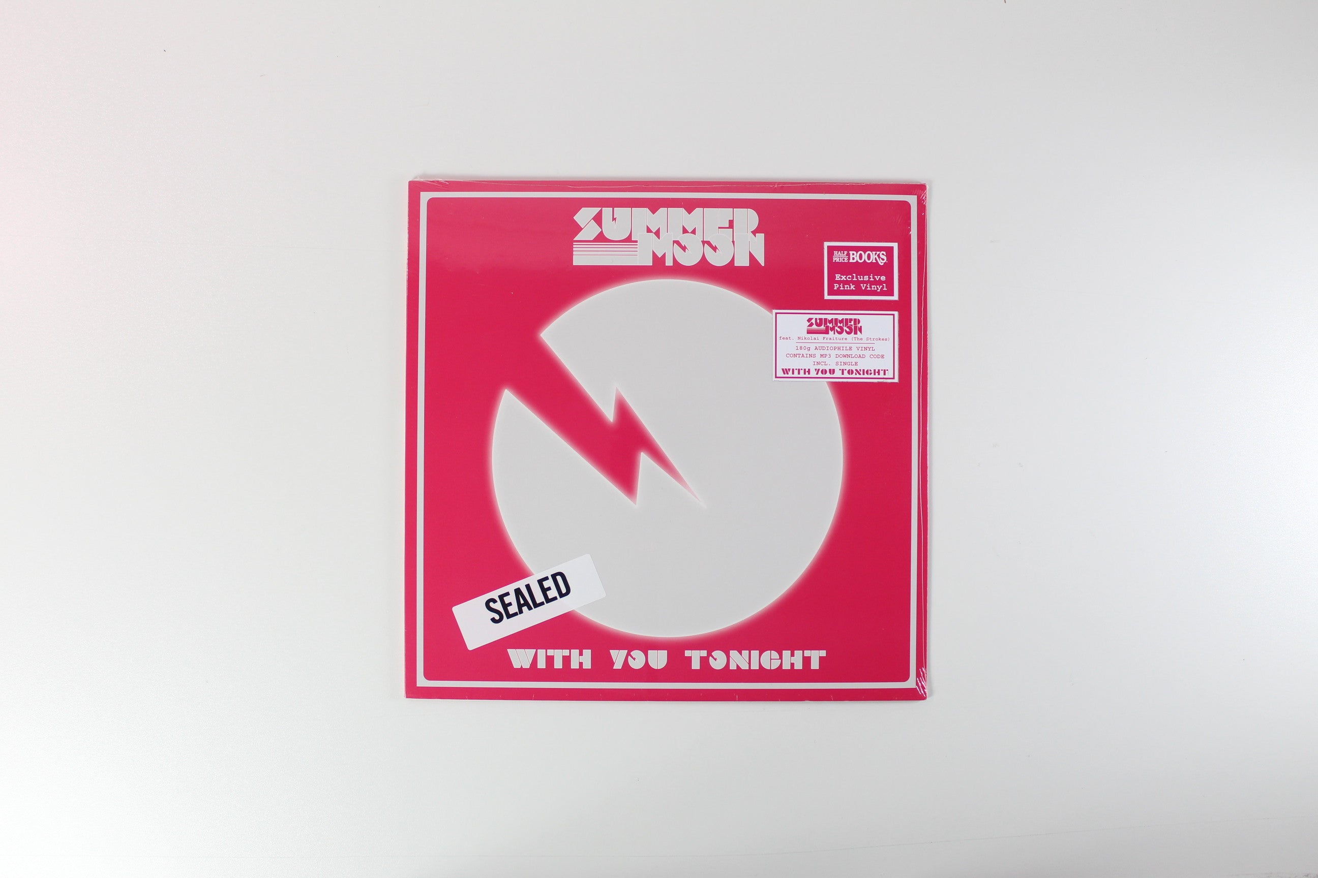 Summer Moon - With You Tonight on Dtf Ltd Pink Vinyl Sealed