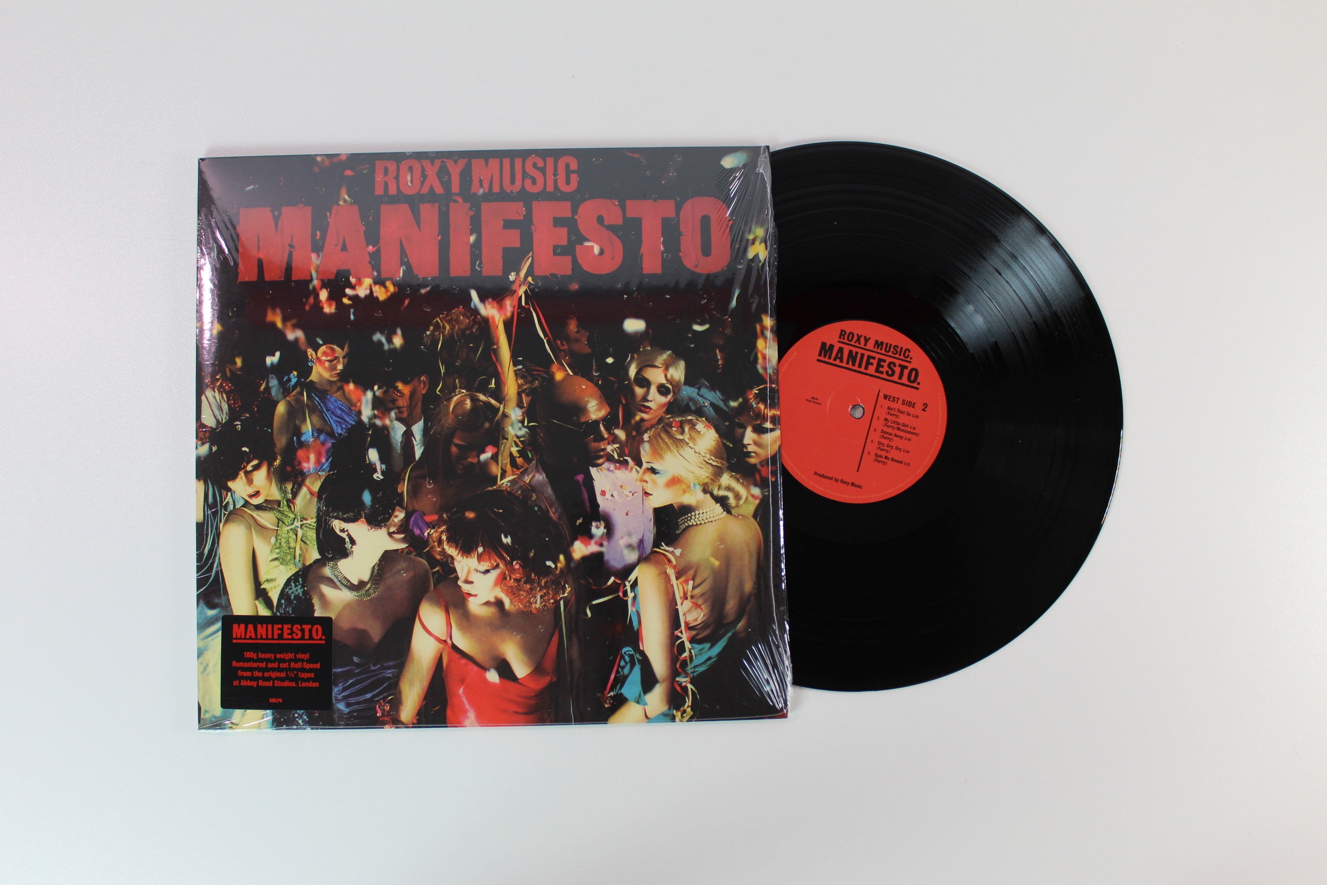 Roxy Music - Manifesto on Virgin / UMC - Half-Speed Mastered