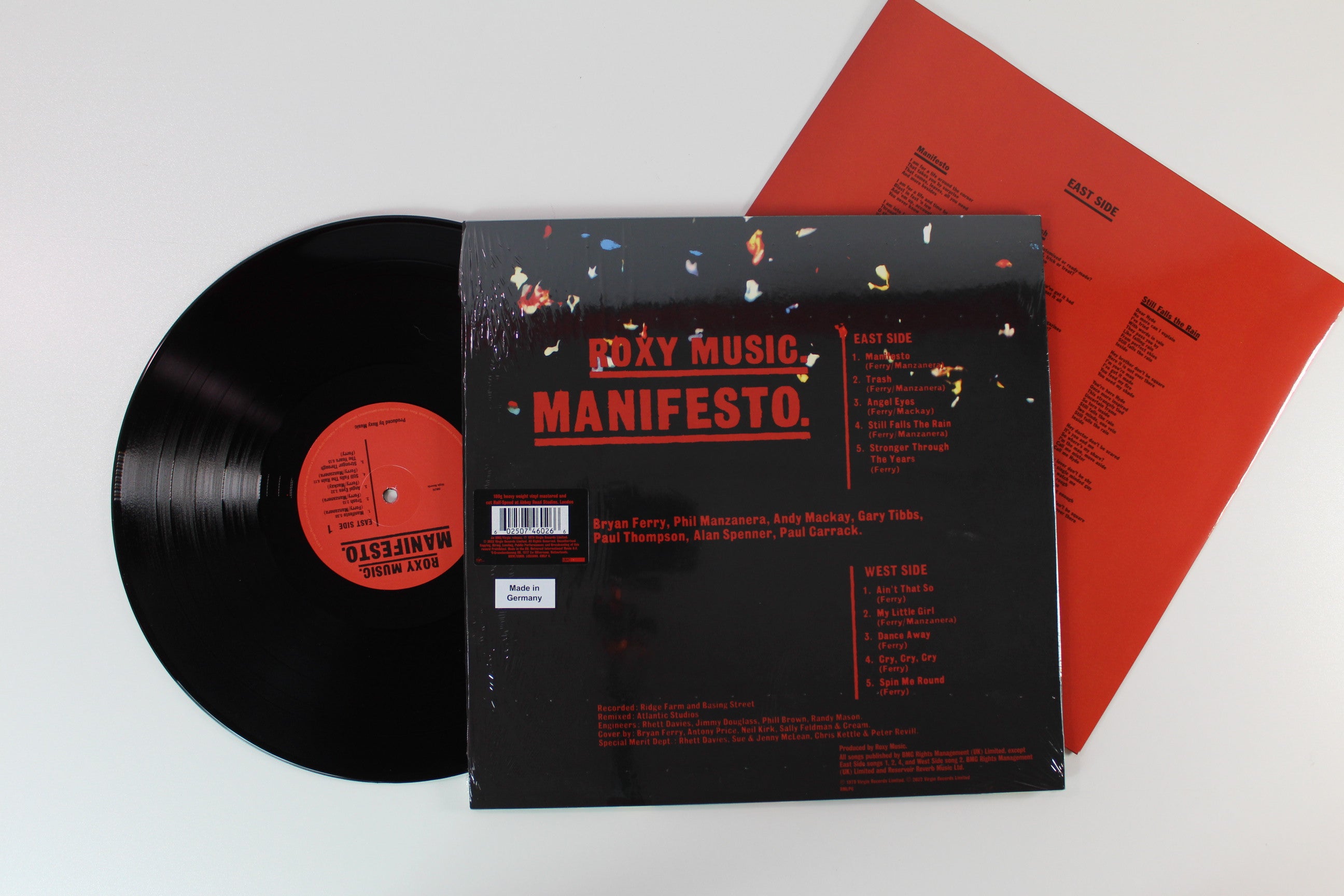 Roxy Music - Manifesto on Virgin / UMC - Half-Speed Mastered