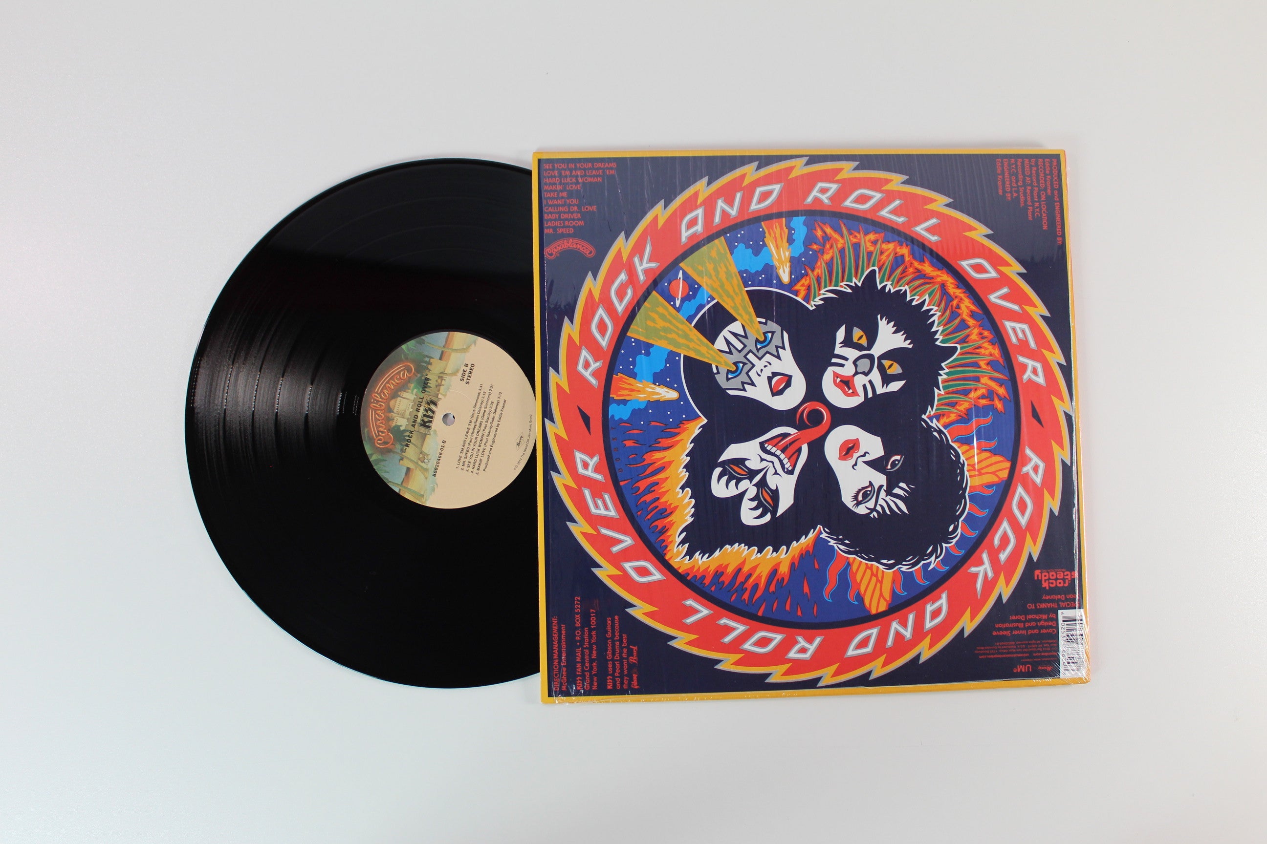 Kiss - Rock And Roll Over on Mercury / Casablanca / UMe Reissue