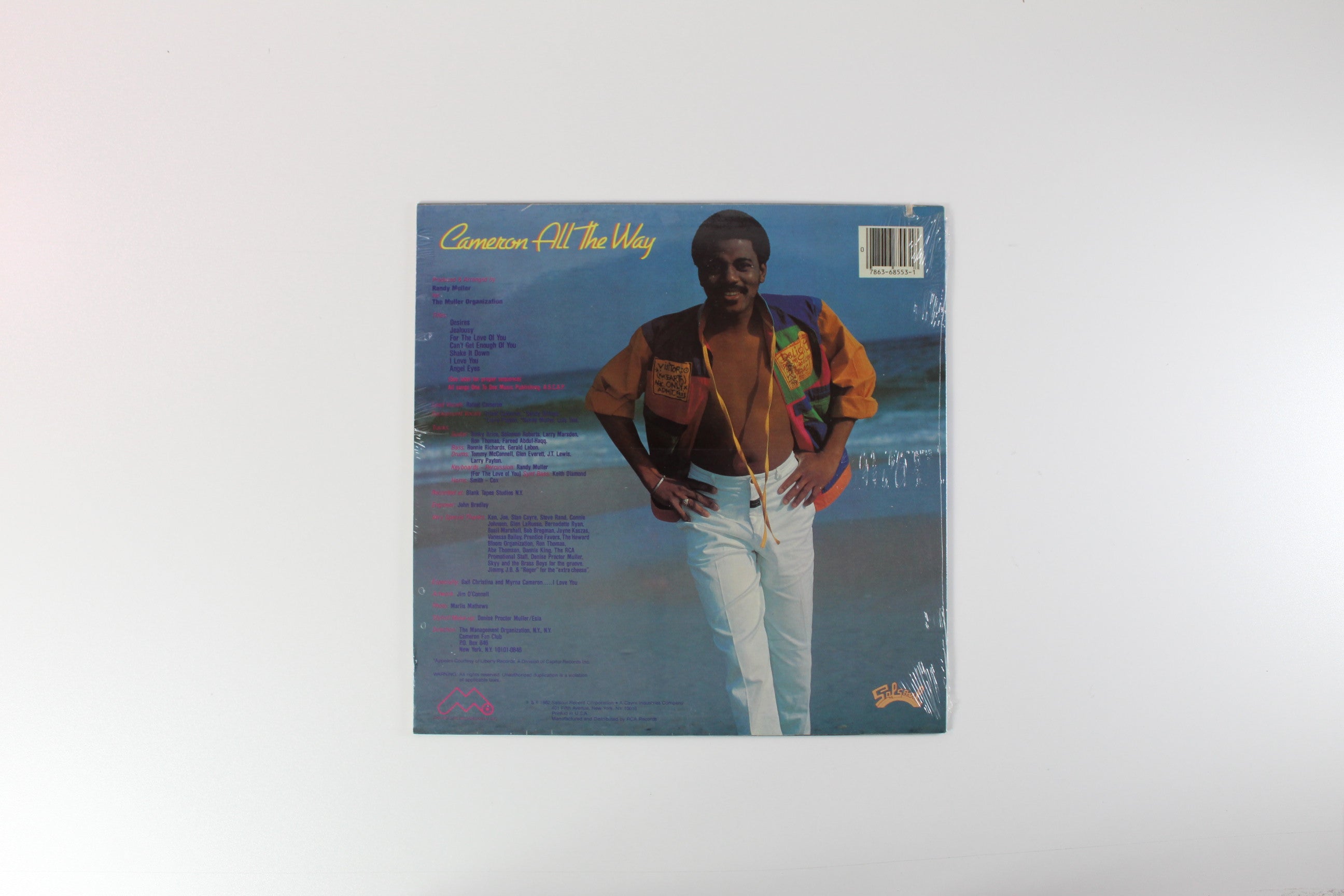 Rafael Cameron - Cameron All The Way on Salsoul Sealed