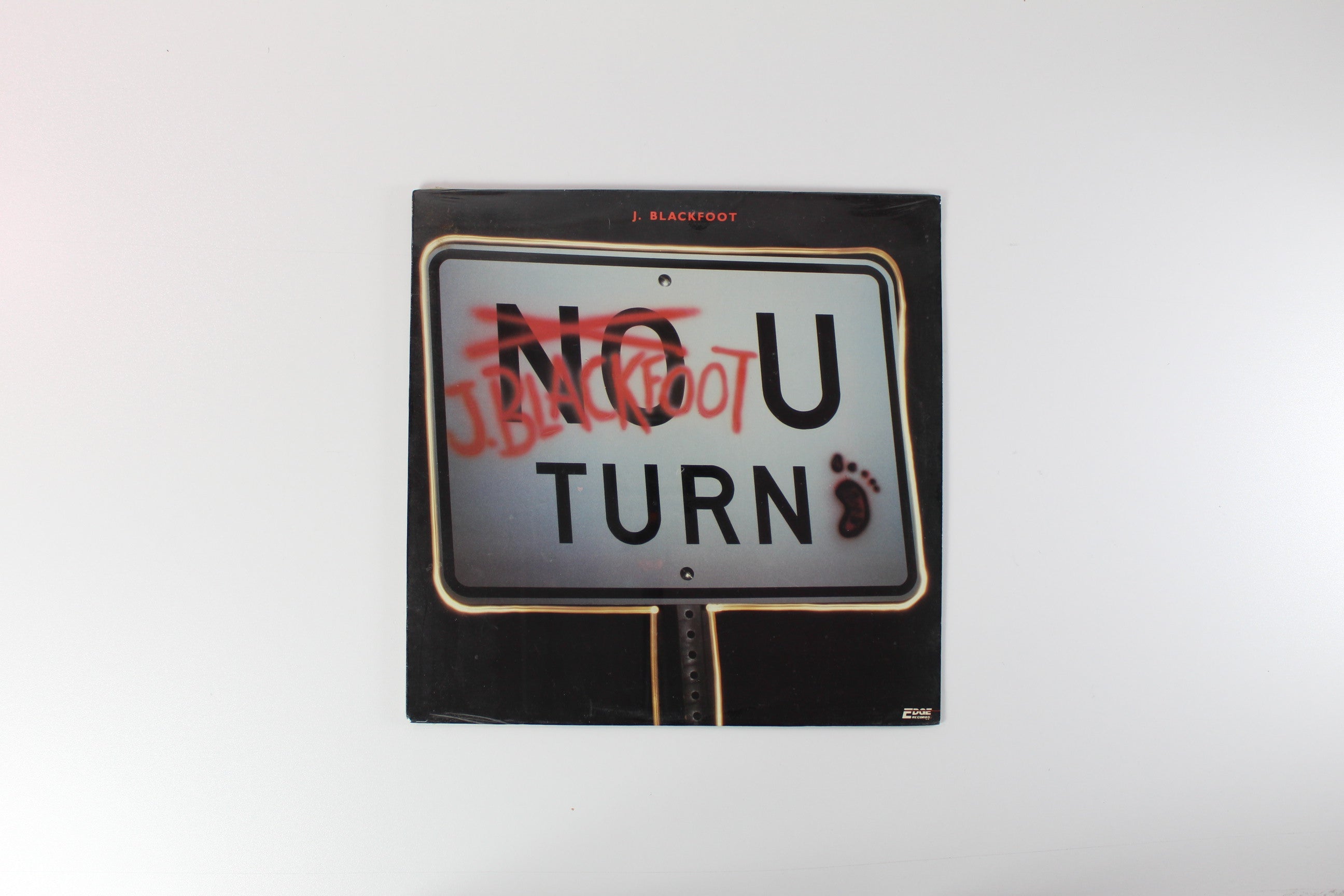 J. Blackfoot - U-Turn on Edge Records Sealed