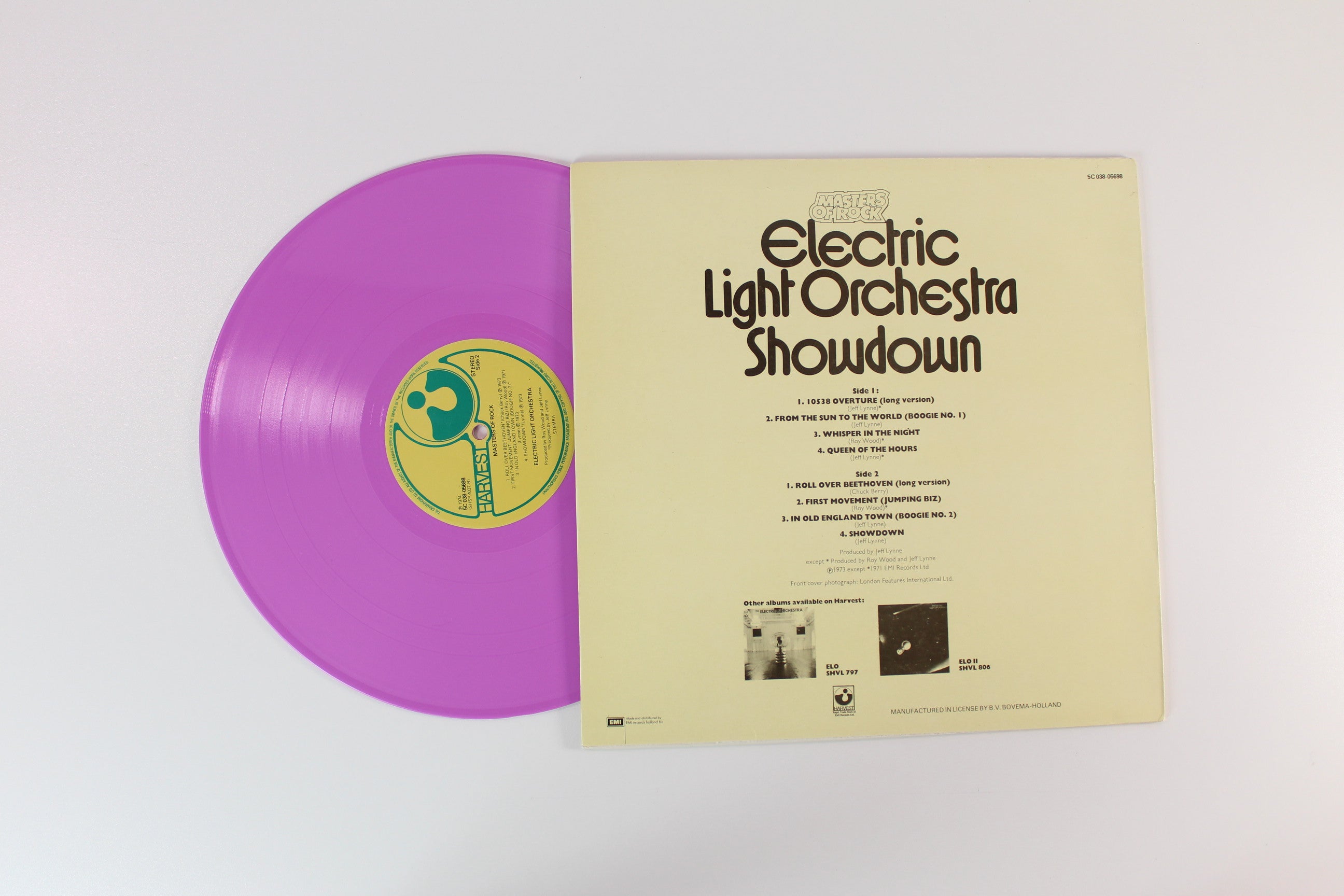 Electric Light Orchestra - Masters Of Rock - Electric Light Orchestra Showdown on Harvest - Pink Vinyl