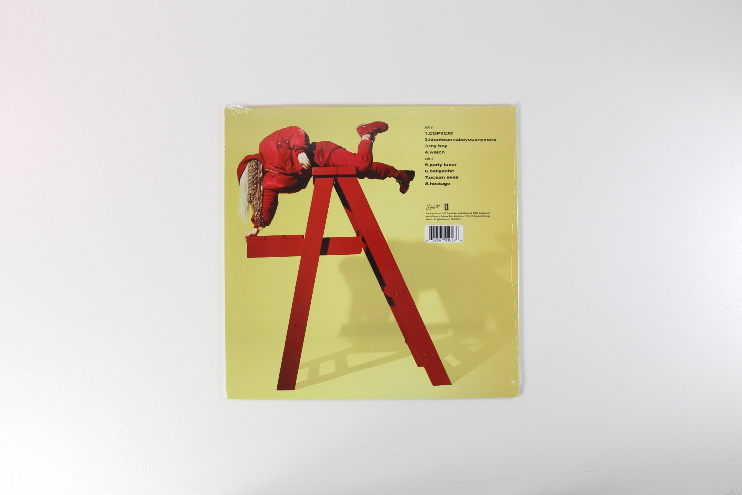 Billie Eilish - Dont Smile At Me on Interscope Ltd Urban Outfitters Exclusive Yellow Vinyl Sealed