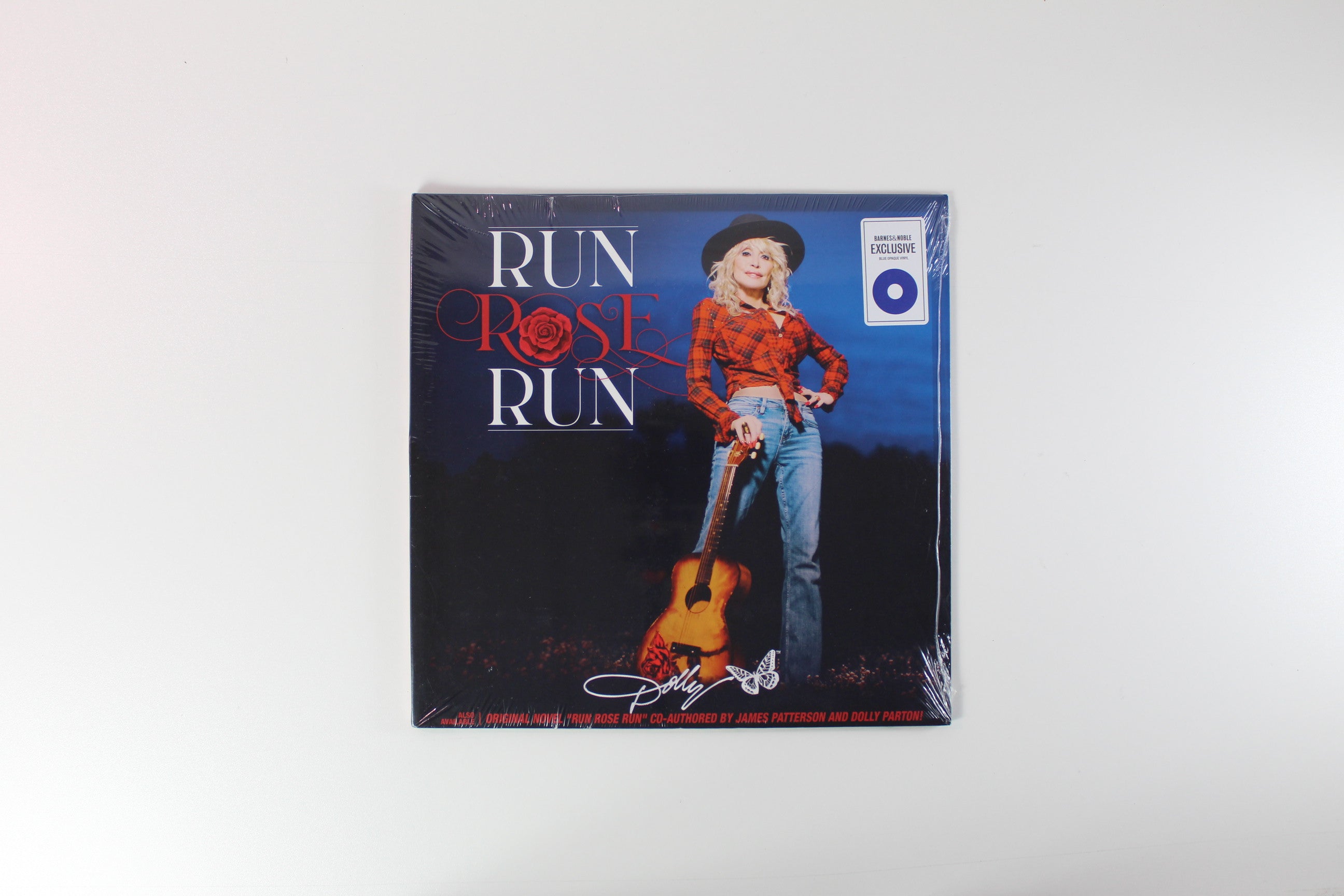 Dolly Parton - Run Rose Run on Butterfly Ltd Blue Opaque Vinyl Sealed